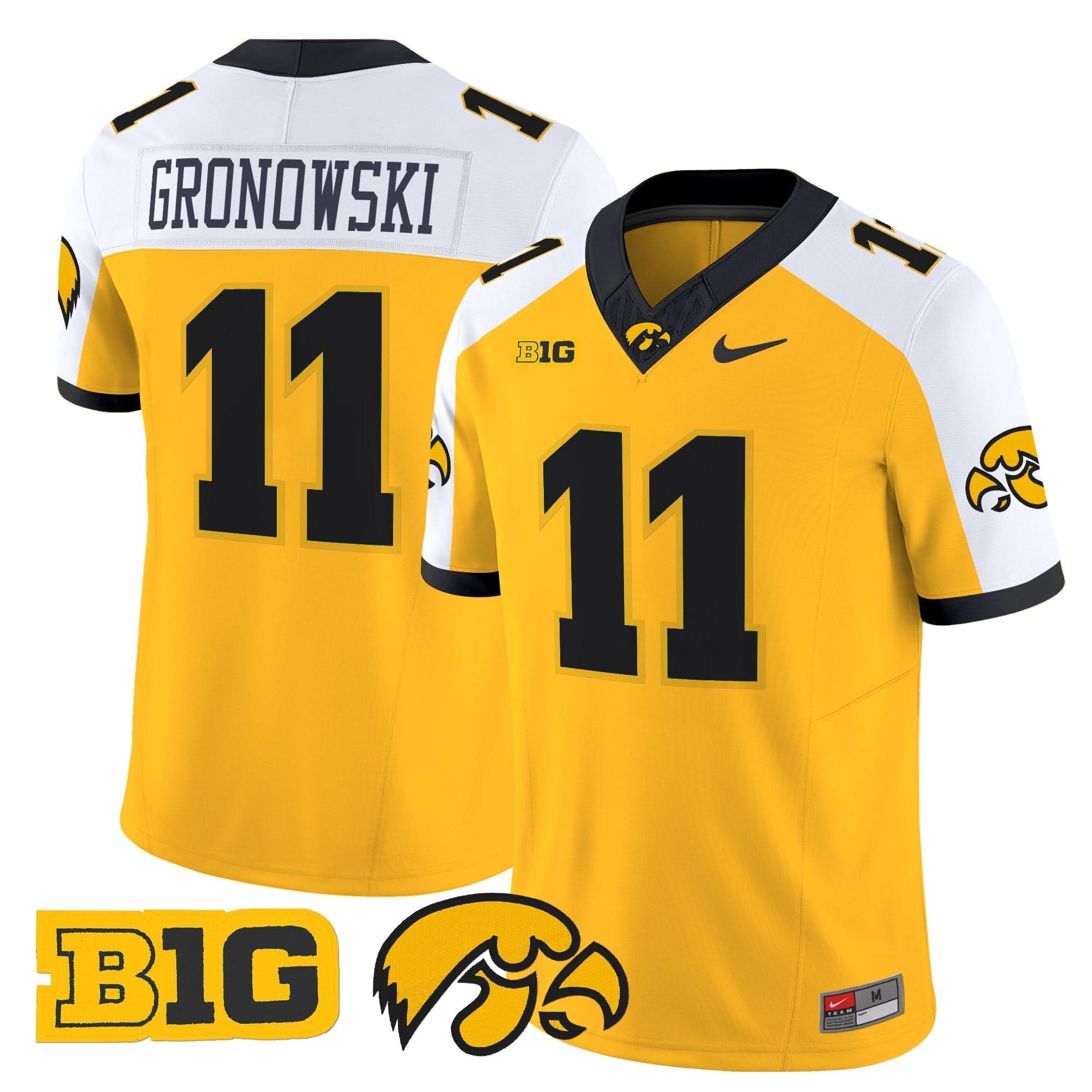 Iowa Hawkeyes 2025 Vapor Limited Jersey - All Stitched - Image 36