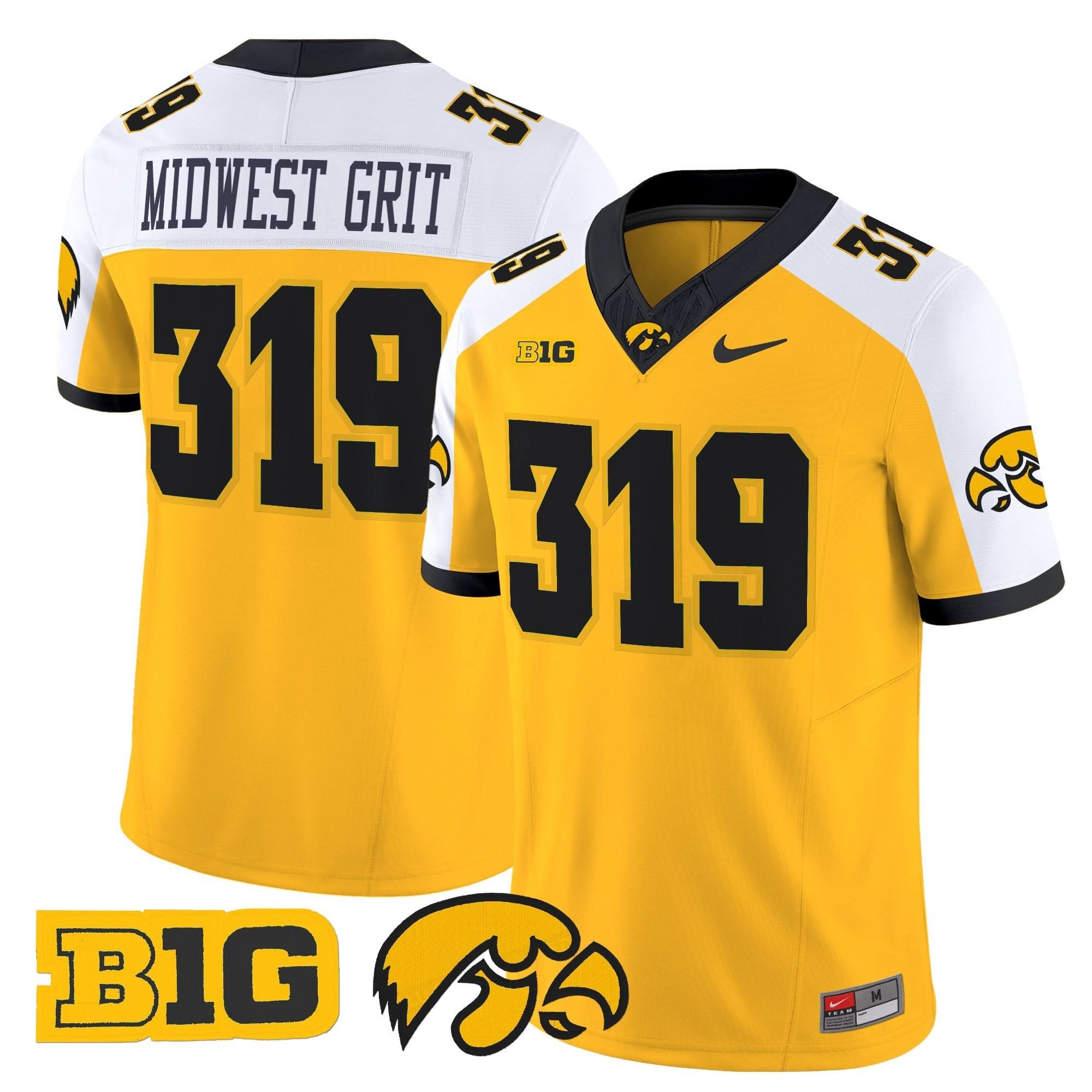 Iowa Hawkeyes 2025 Vapor Limited Jersey - All Stitched - Image 16