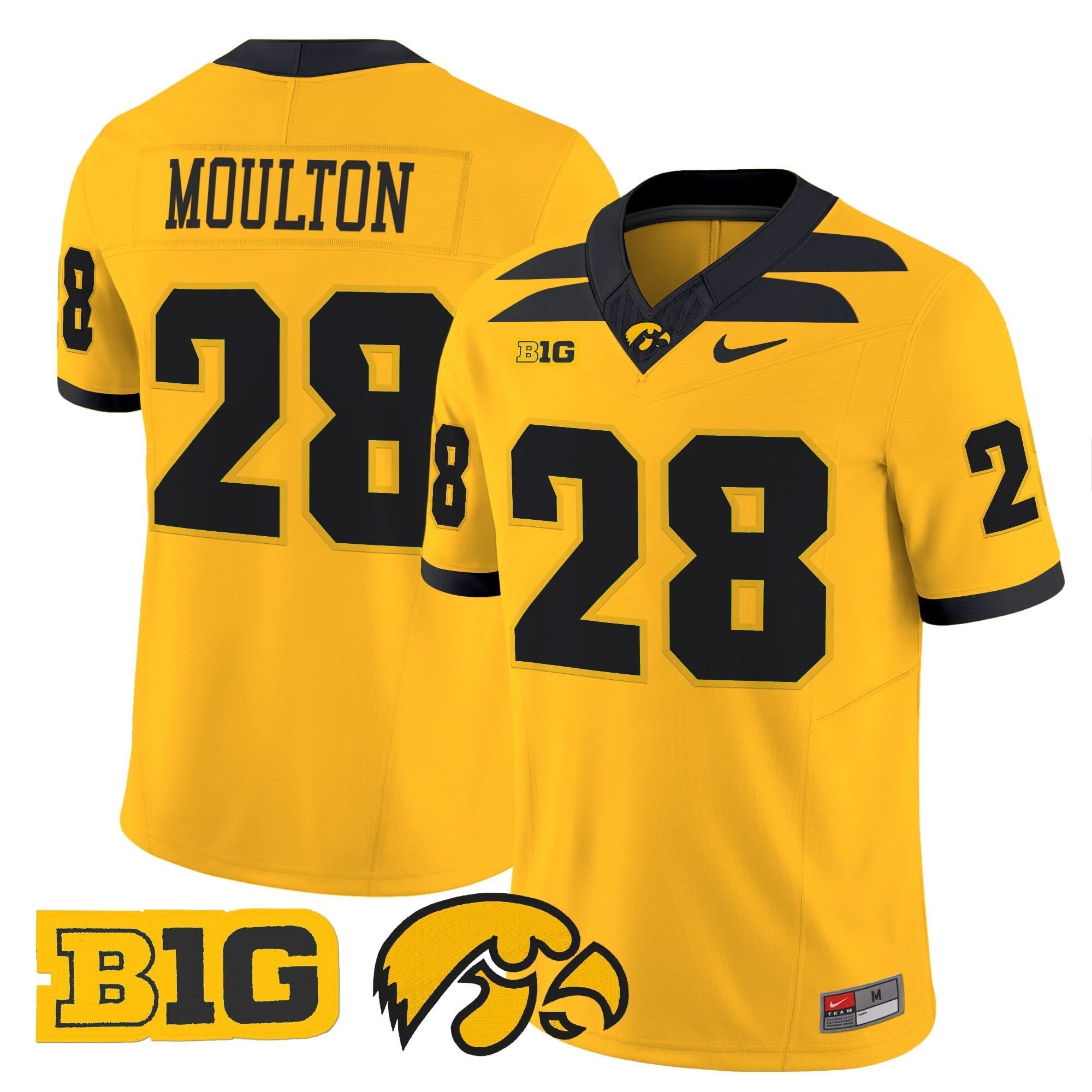 Iowa Hawkeyes 2025 Vapor Limited Jersey - All Stitched - Image 42