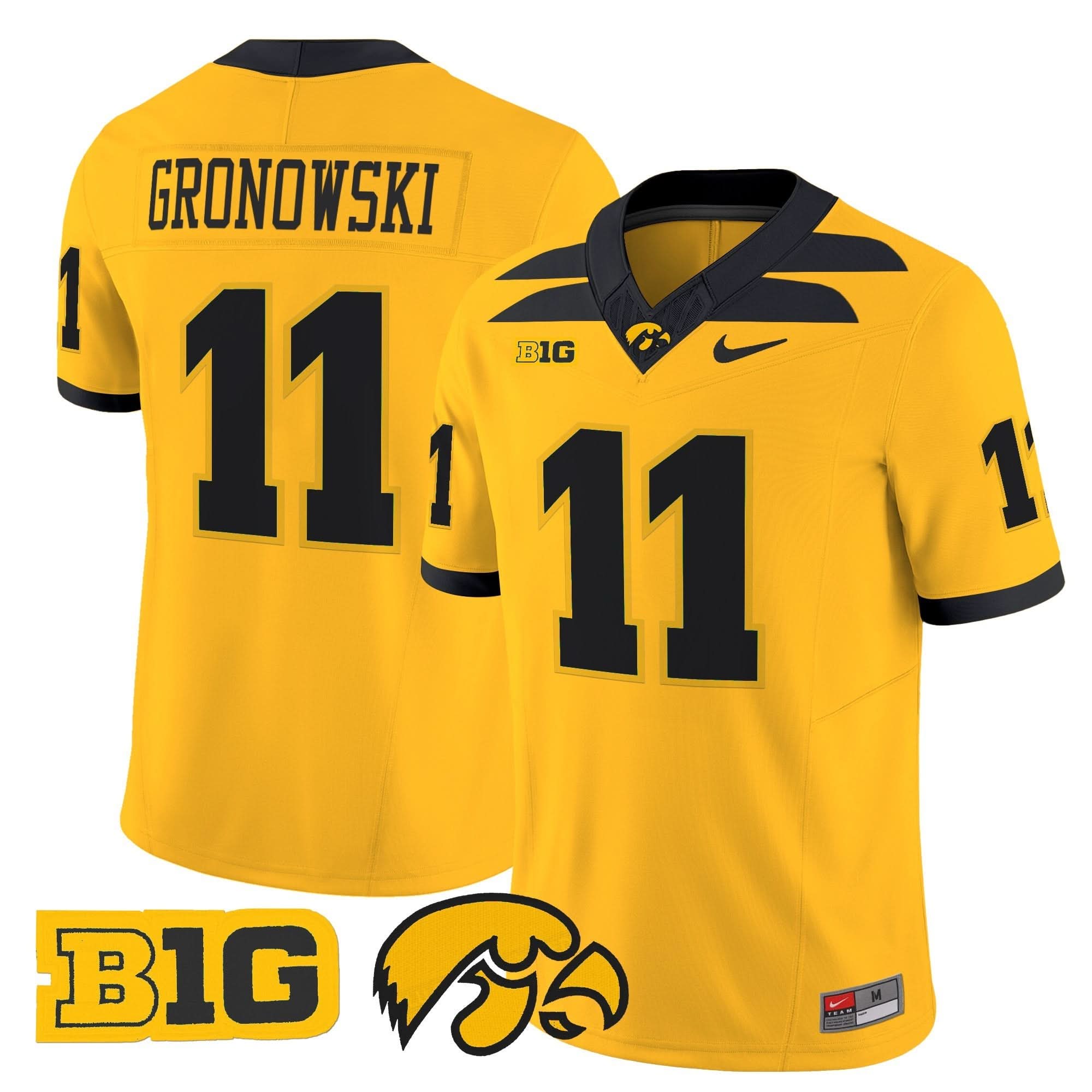 Iowa Hawkeyes 2025 Vapor Limited Jersey - All Stitched - Image 43
