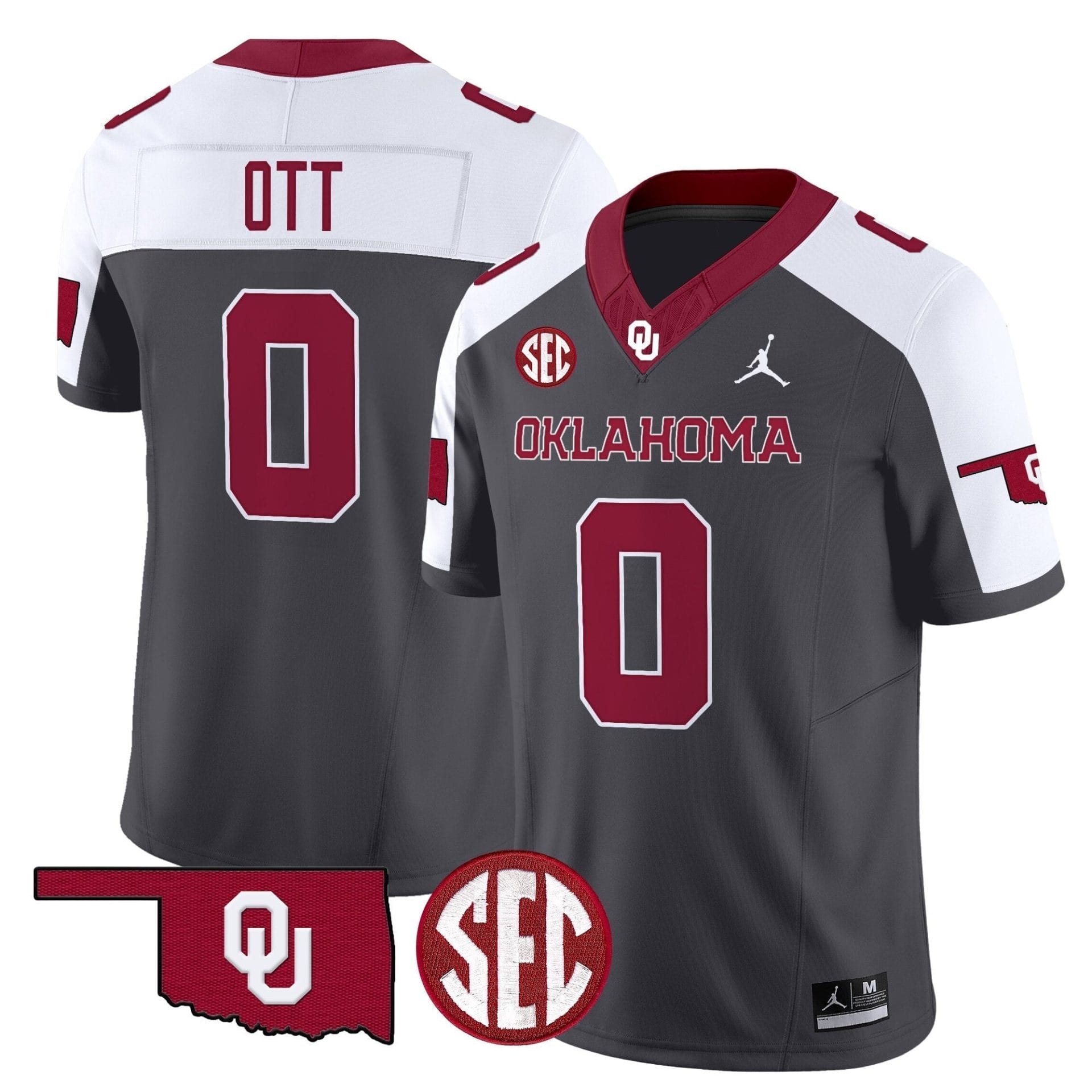 Oklahoma Sooners 2025 Vapor Limited Jersey - All Stitched - Image 33