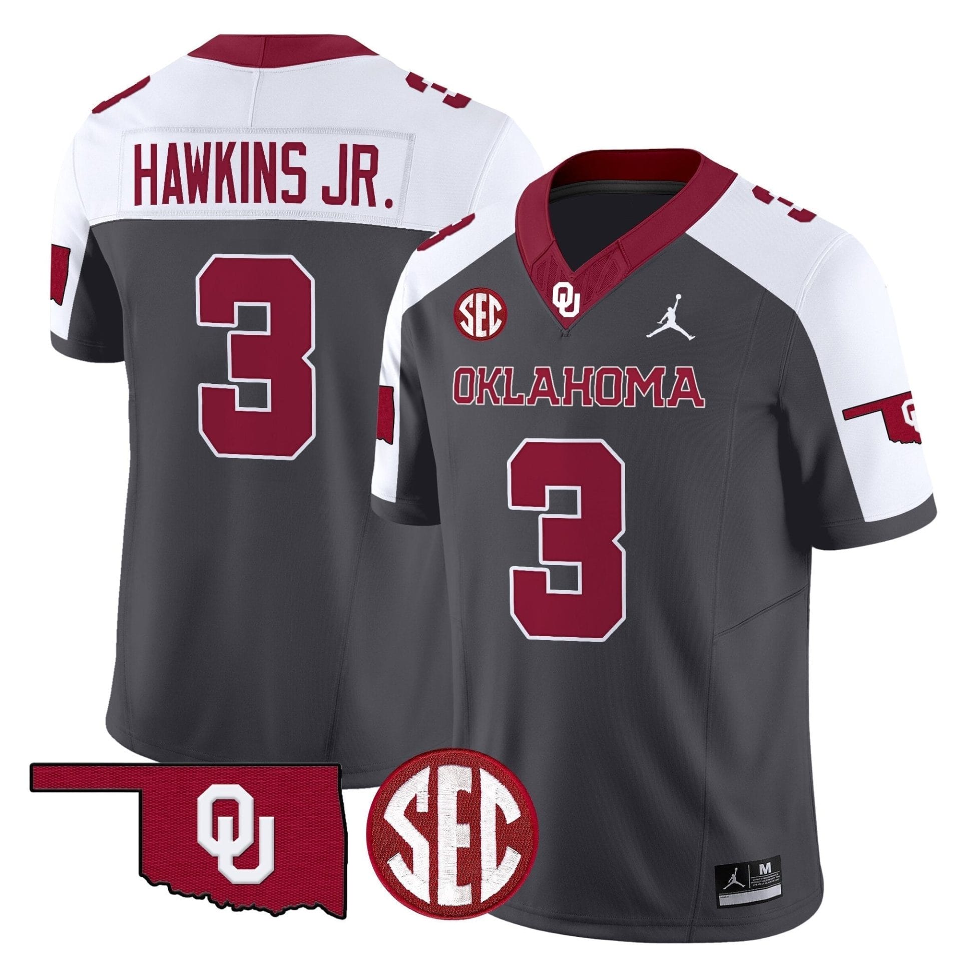 Oklahoma Sooners 2025 Vapor Limited Jersey - All Stitched - Image 21