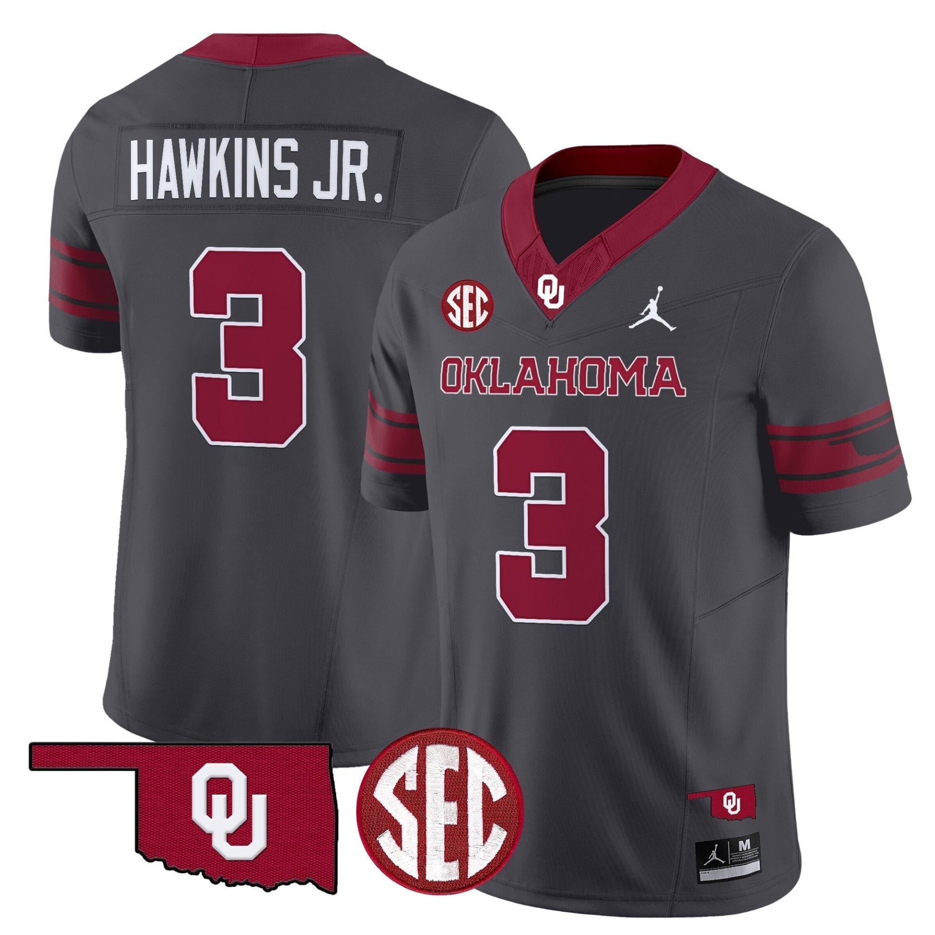 Oklahoma Sooners 2025 Vapor Limited Jersey - All Stitched - Image 28