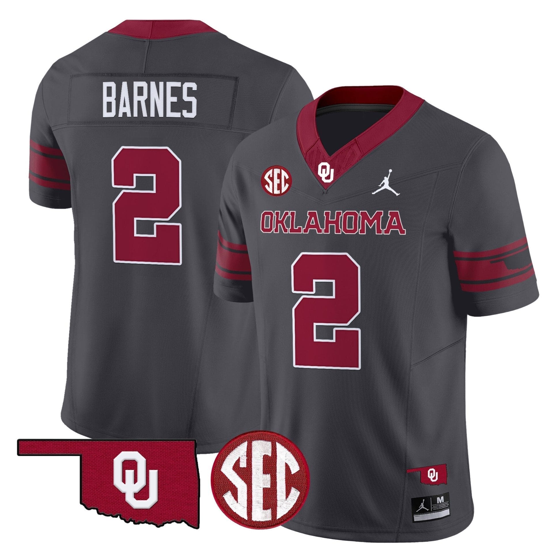 Oklahoma Sooners 2025 Vapor Limited Jersey - All Stitched - Image 40