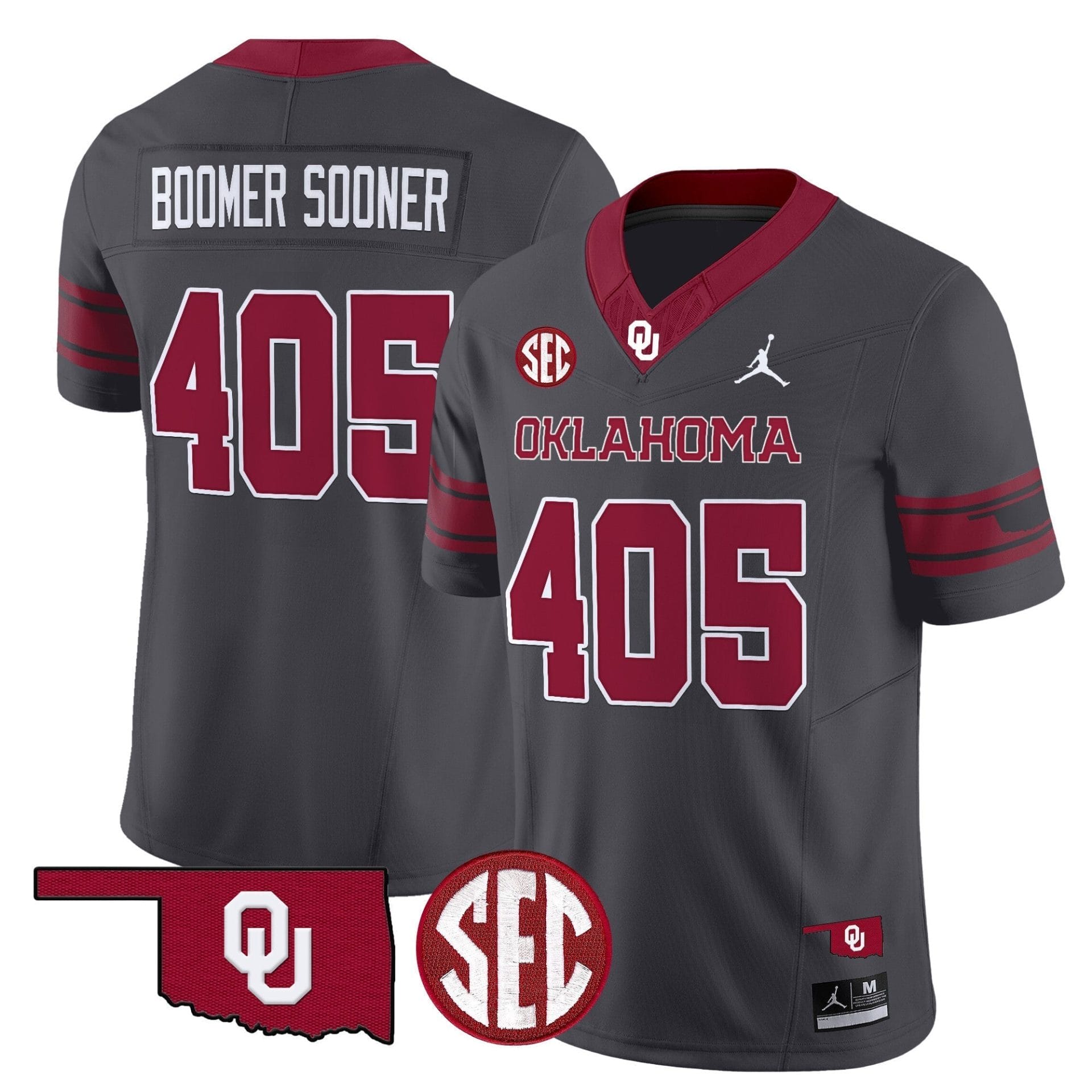 Oklahoma Sooners 2025 Vapor Limited Jersey - All Stitched - Image 16