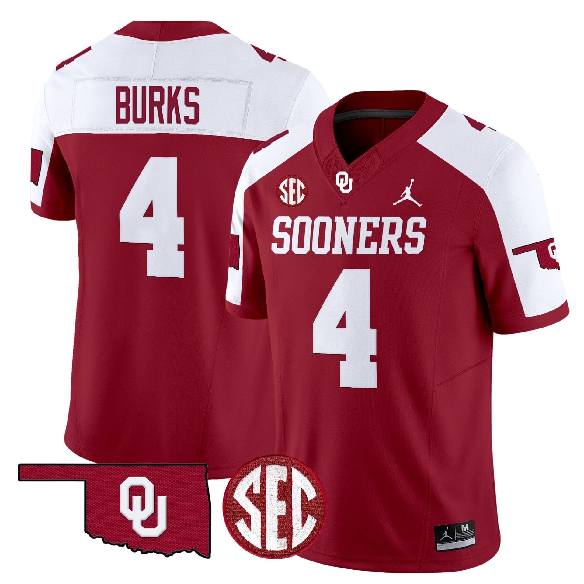 Oklahoma Sooners 2025 Vapor Limited Jersey - All Stitched - Image 46