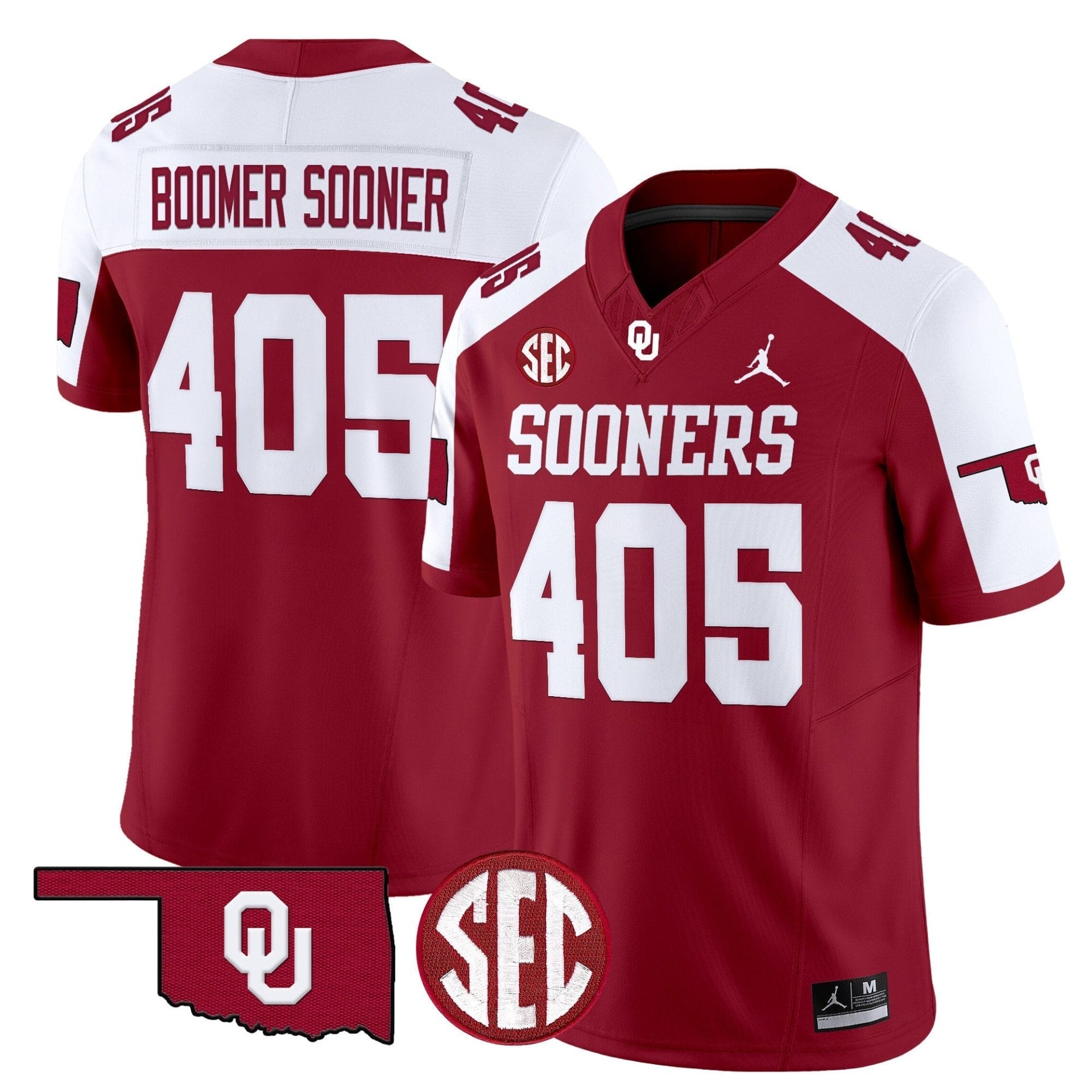 Oklahoma Sooners 2025 Vapor Limited Jersey - All Stitched - Image 12
