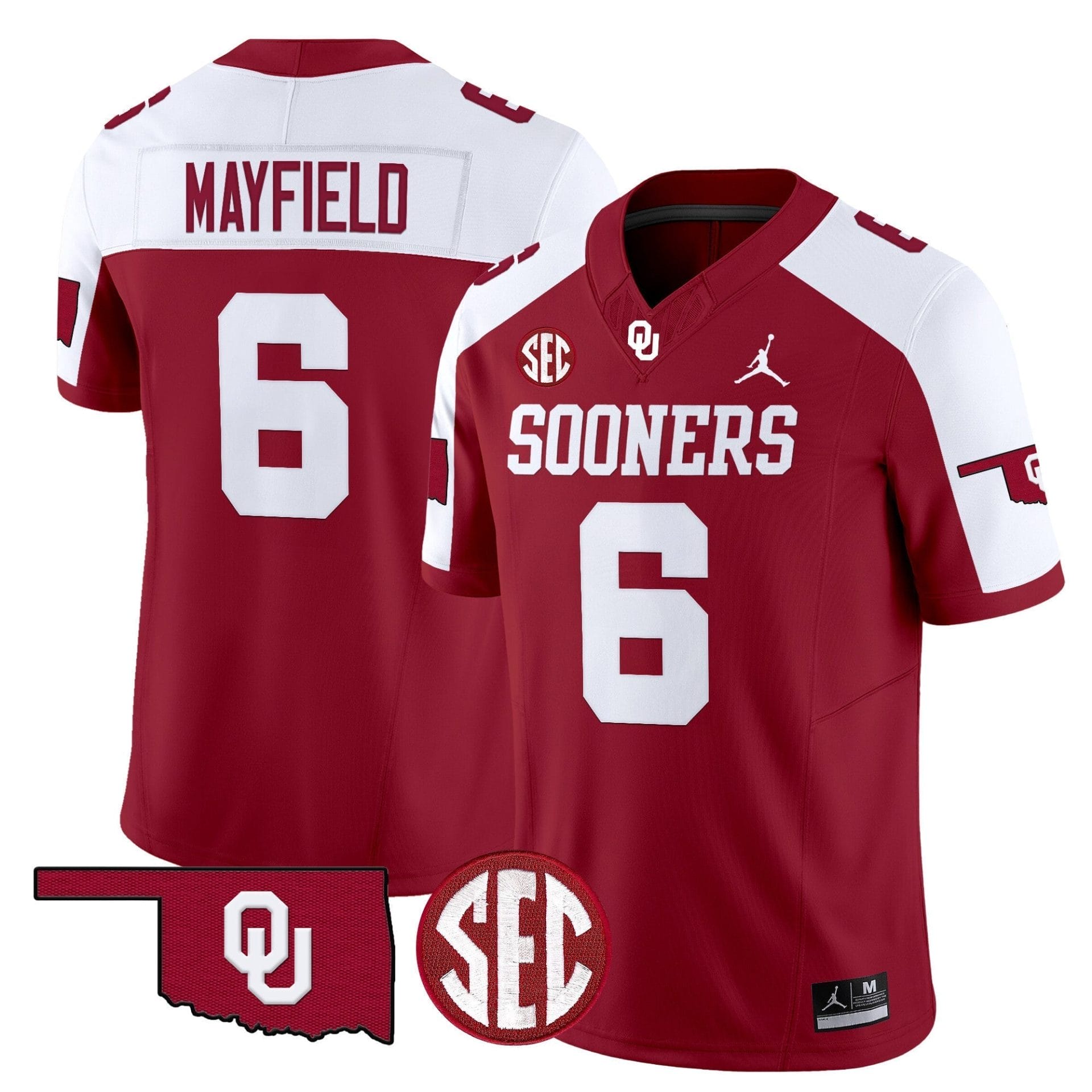Oklahoma Sooners 2025 Vapor Limited Jersey - All Stitched - Image 47