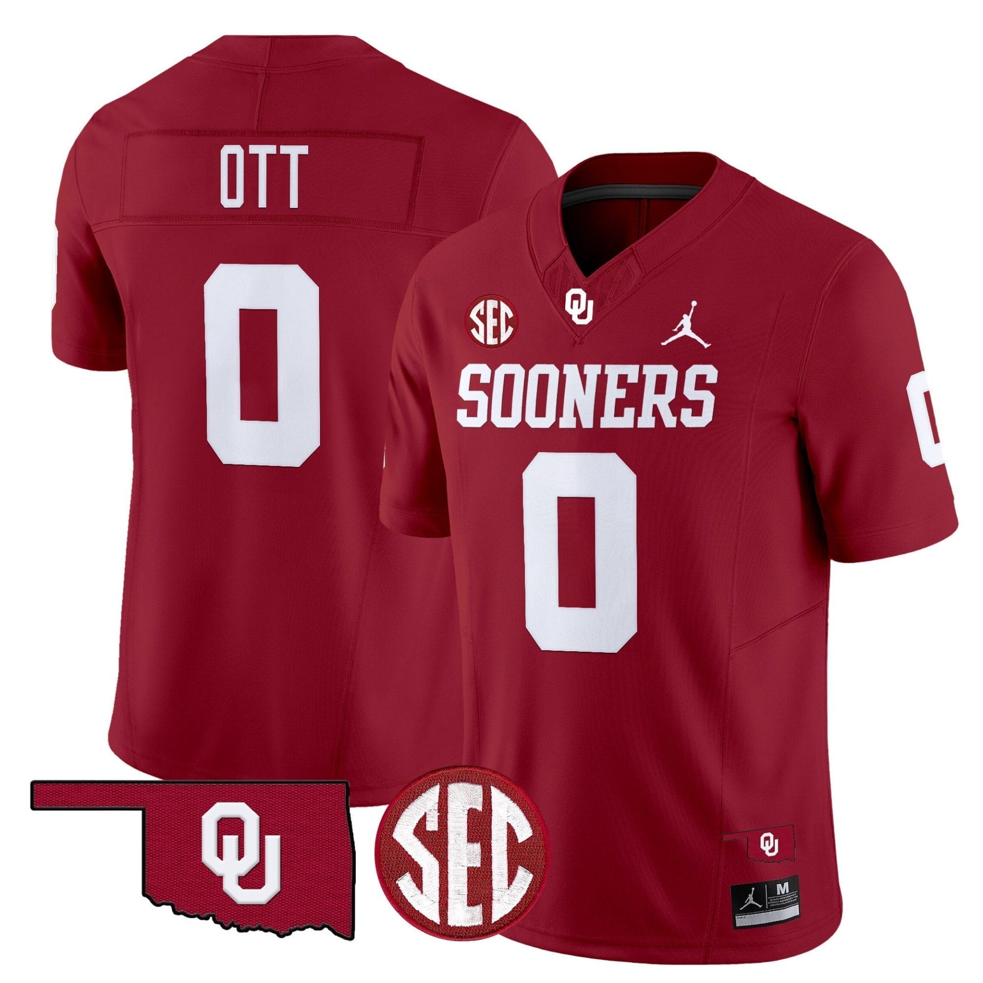 Oklahoma Sooners 2025 Vapor Limited Jersey - All Stitched - Image 6