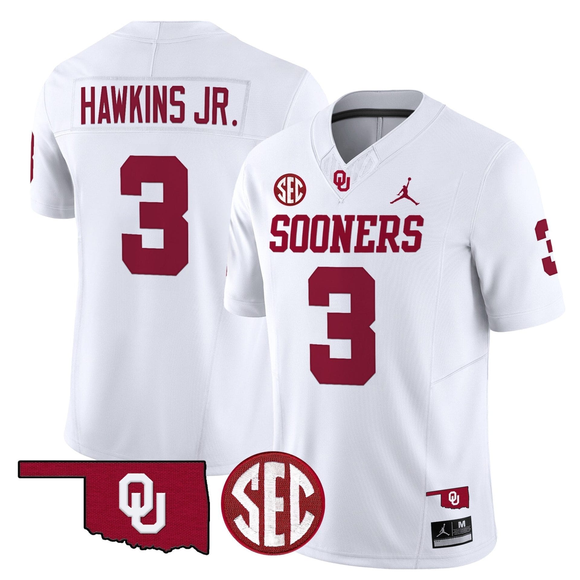 Oklahoma Sooners 2025 Vapor Limited Jersey - All Stitched - Image 15