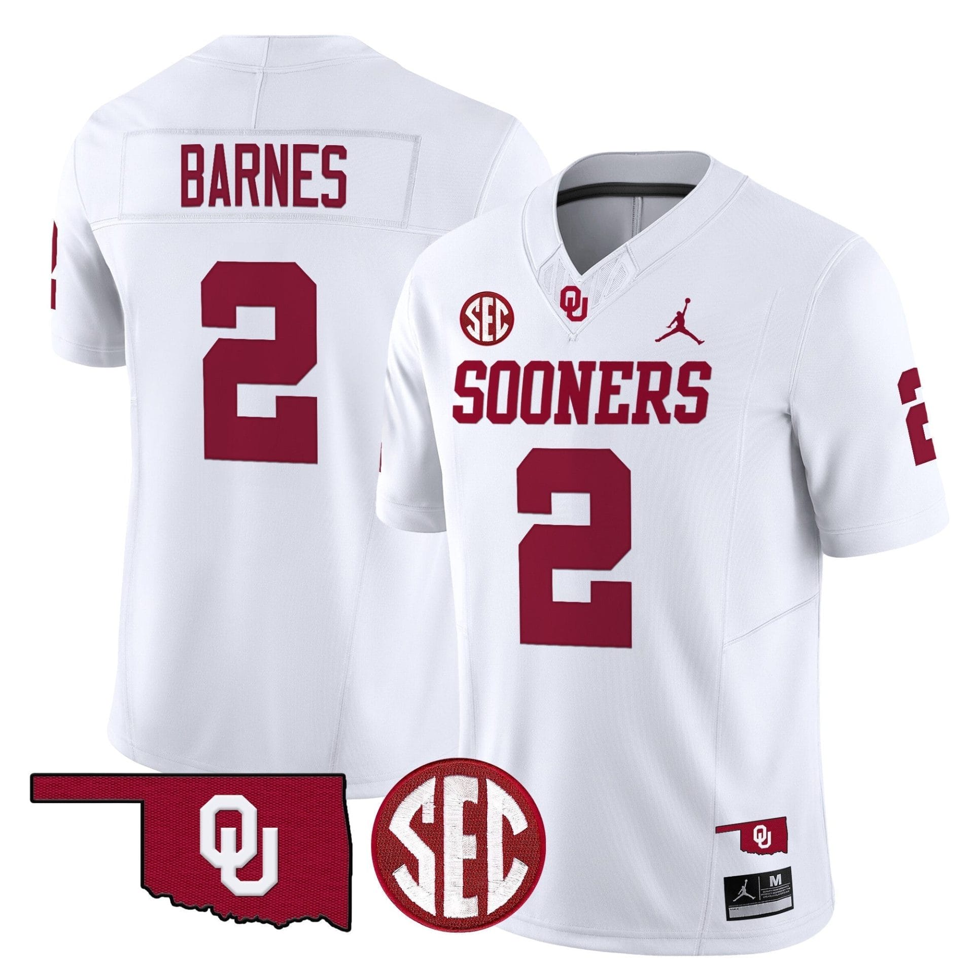Oklahoma Sooners 2025 Vapor Limited Jersey - All Stitched - Image 18