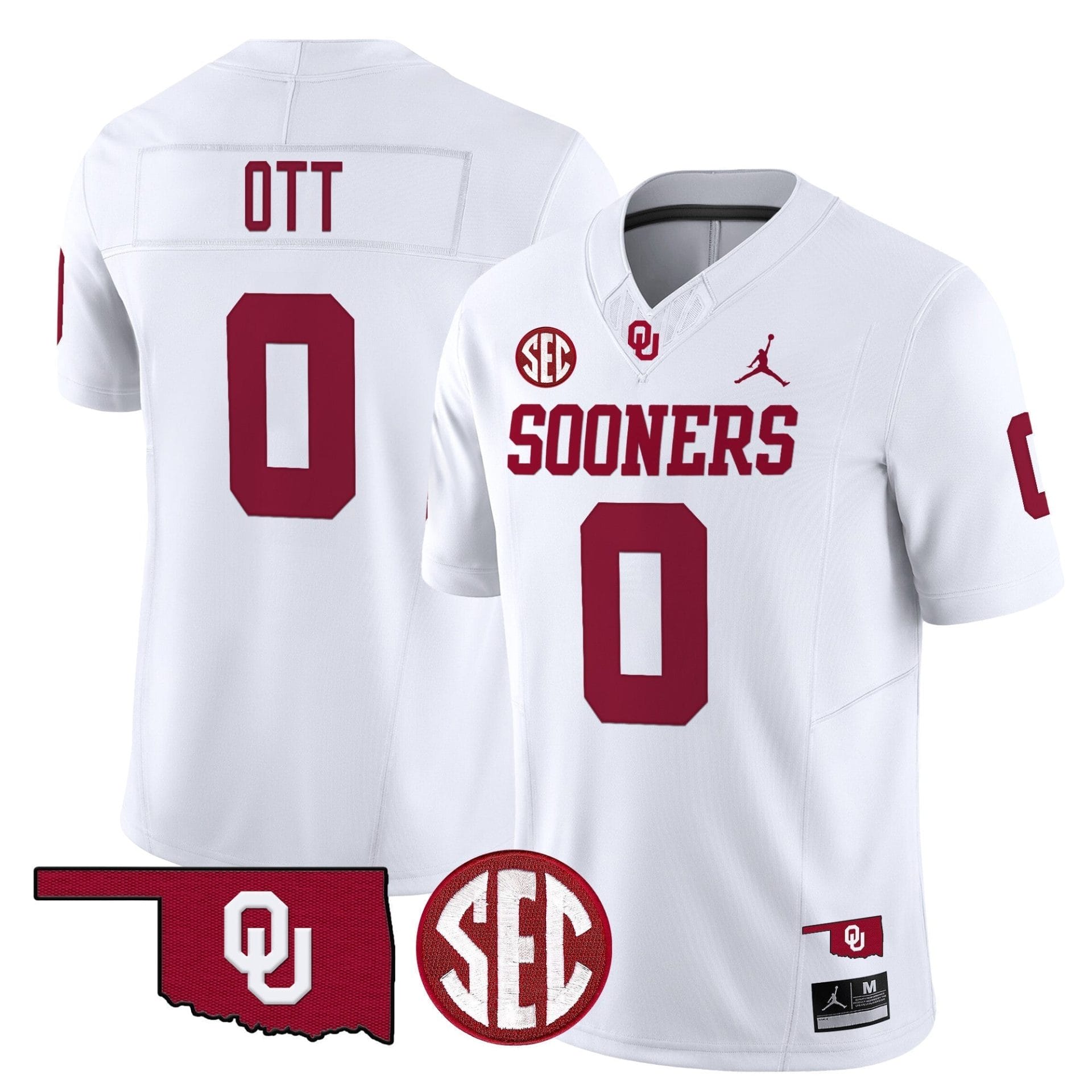 Oklahoma Sooners 2025 Vapor Limited Jersey - All Stitched - Image 17