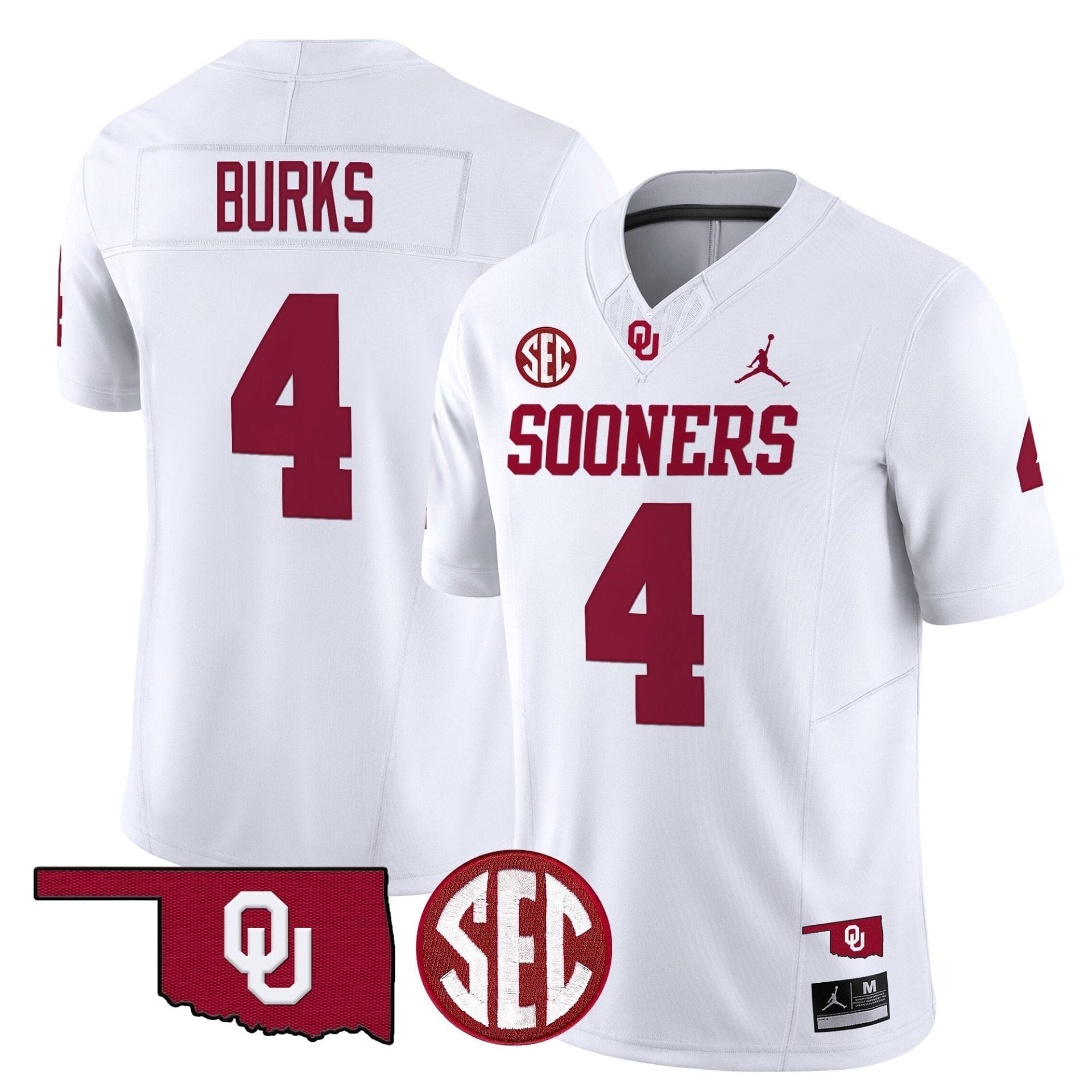 Oklahoma Sooners 2025 Vapor Limited Jersey - All Stitched - Image 19