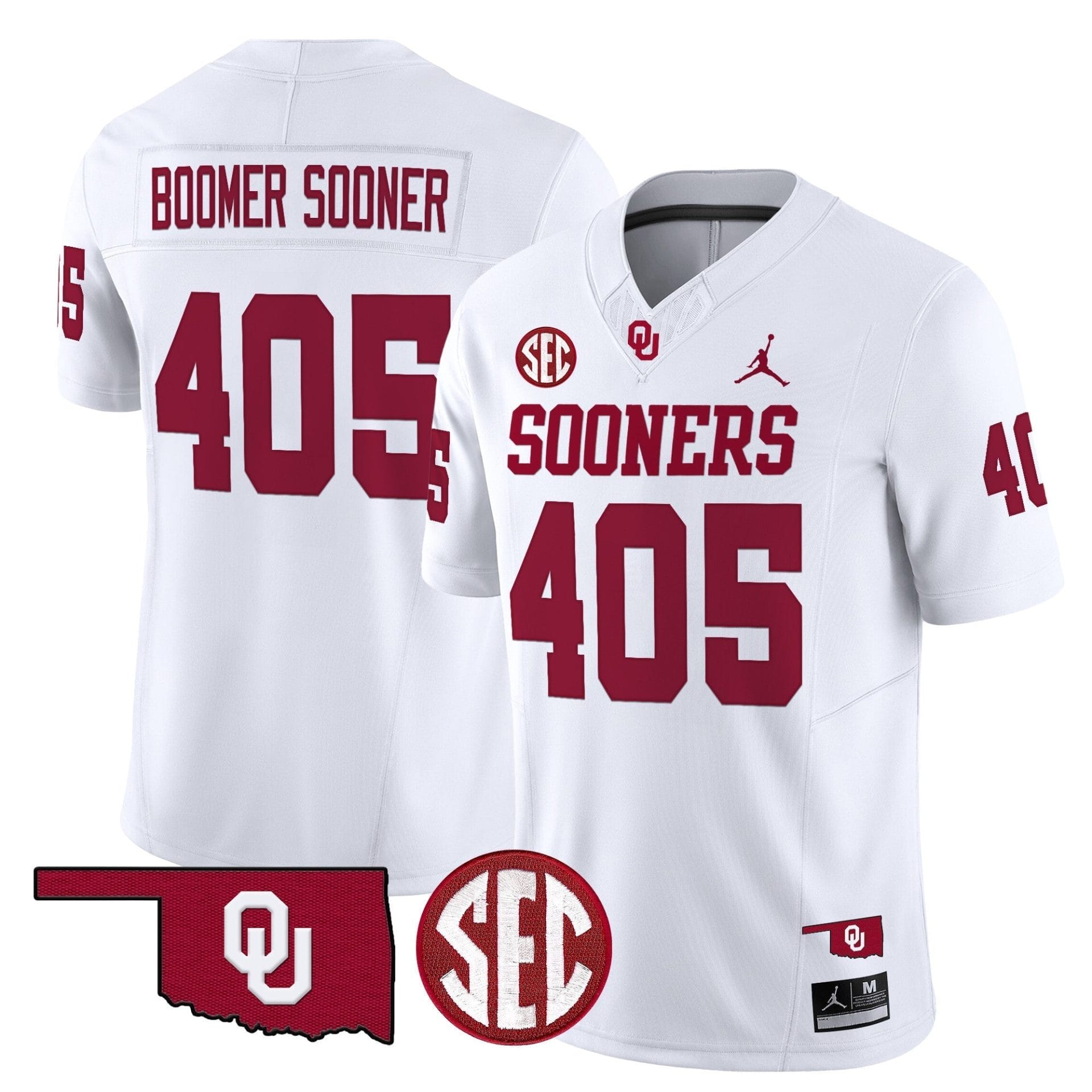 Oklahoma Sooners 2025 Vapor Limited Jersey - All Stitched - Image 14
