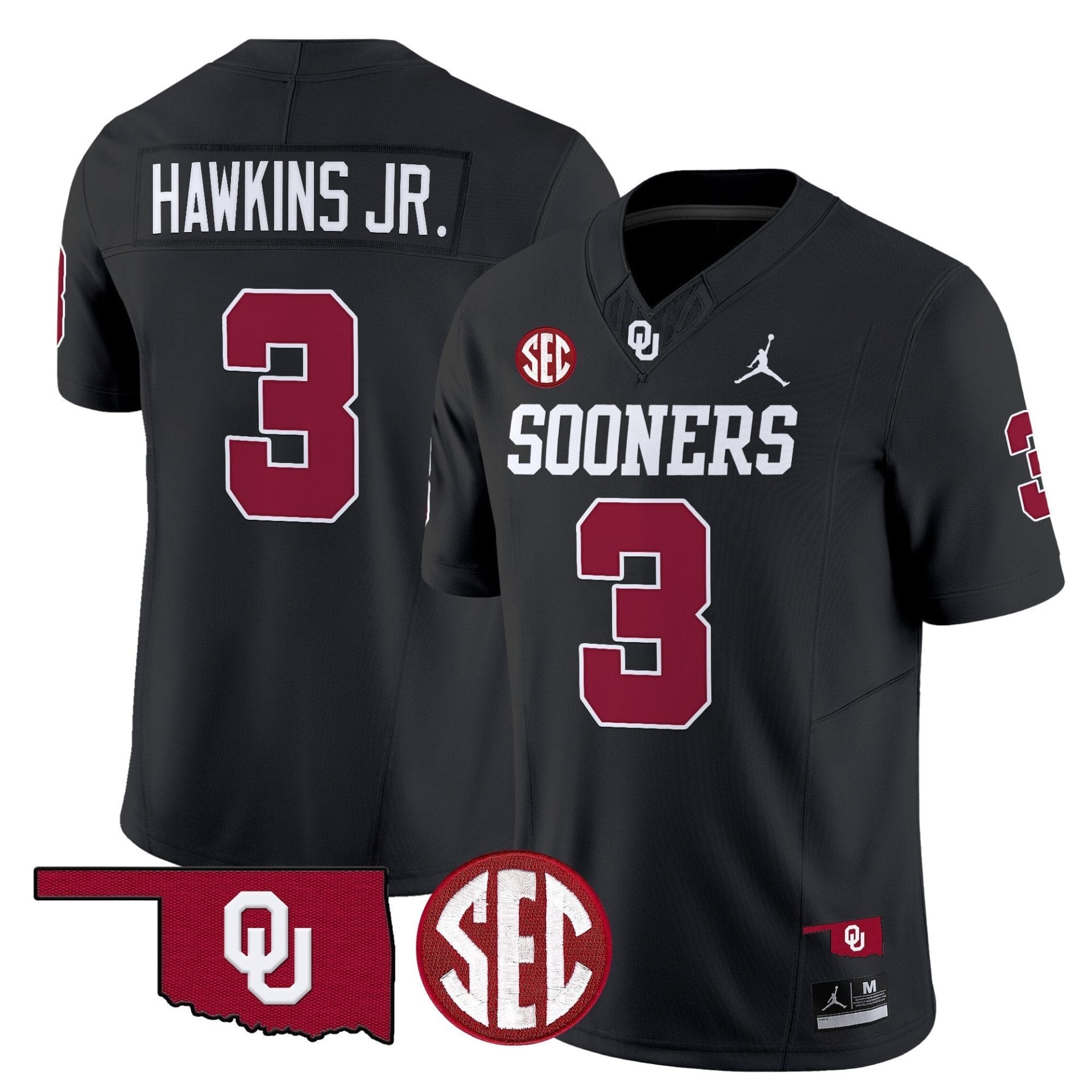 Oklahoma Sooners 2025 Vapor Limited Jersey - All Stitched - Image 26