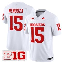 Alternative view of Indiana Hoosiers 2025 Vapor Limited Jersey - All Stitched