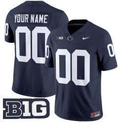 Alternative view of Custom Penn State Nittany Lions Jersey 2025 Vapor Limited - All Stitched