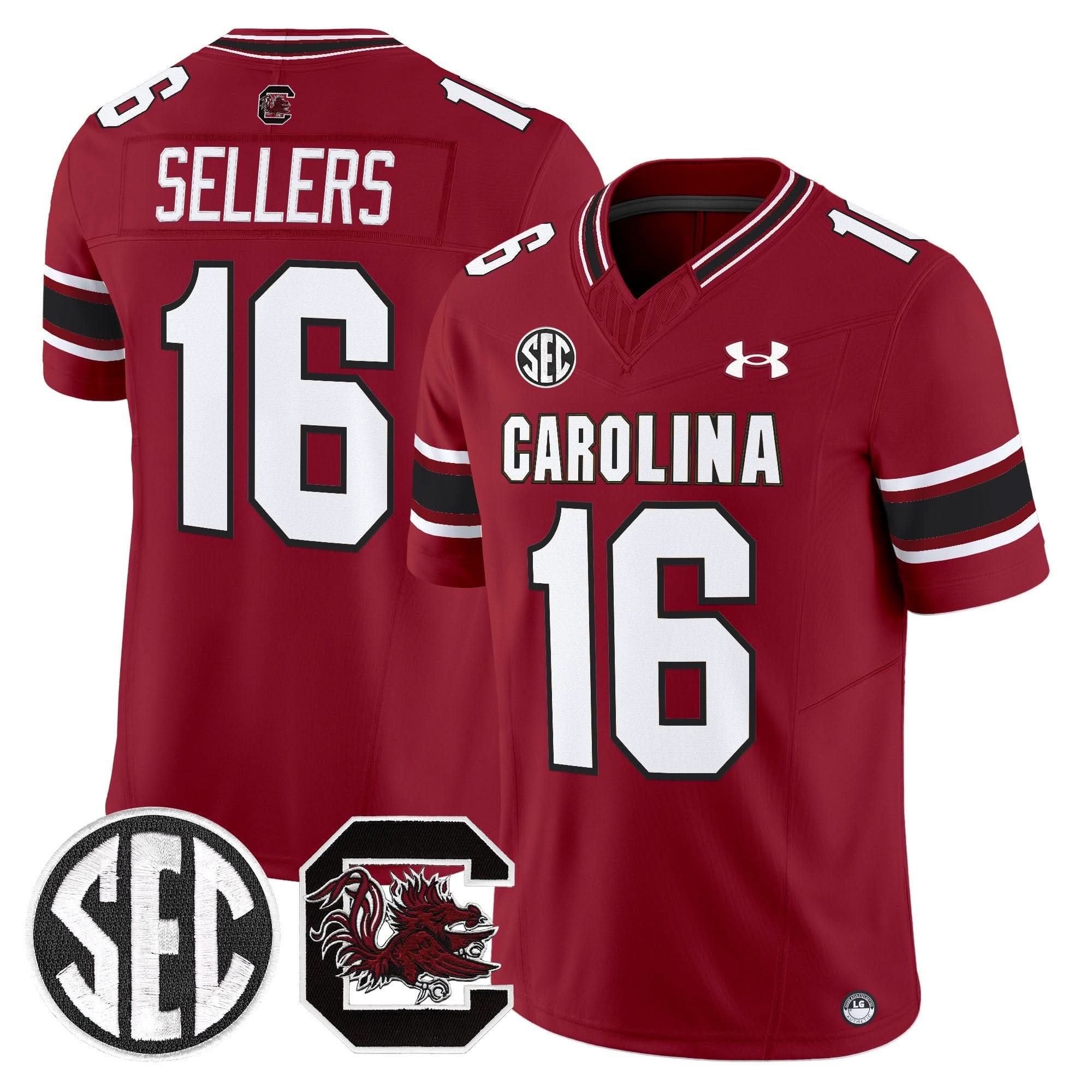 South Carolina Gamecocks 2025 Vapor Limited Jersey - All Stitched