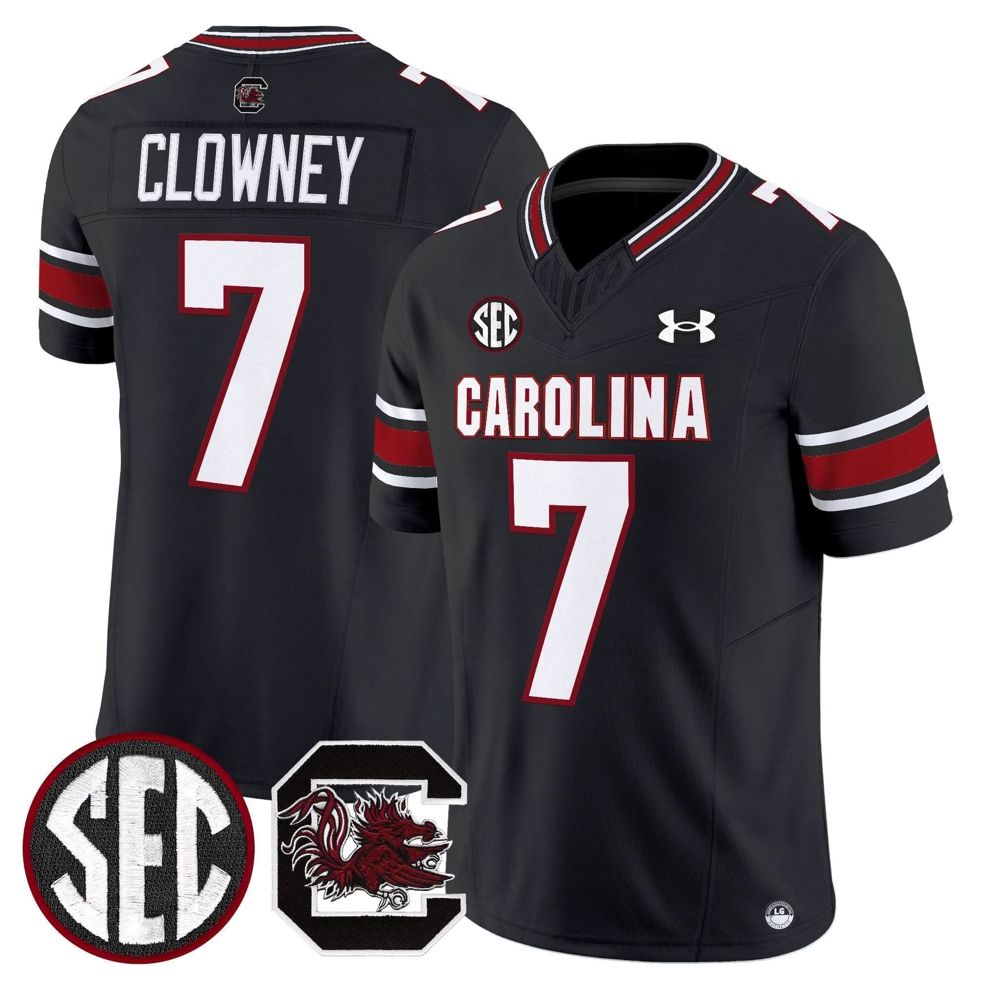 South Carolina Gamecocks 2025 Vapor Limited Jersey - All Stitched - Image 32
