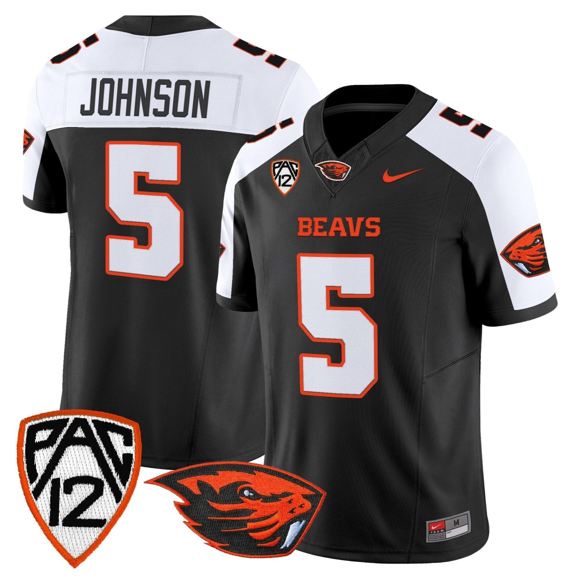 Oregon State Beavers 2025 Vapor Limited Jersey - All Stitched - Image 8