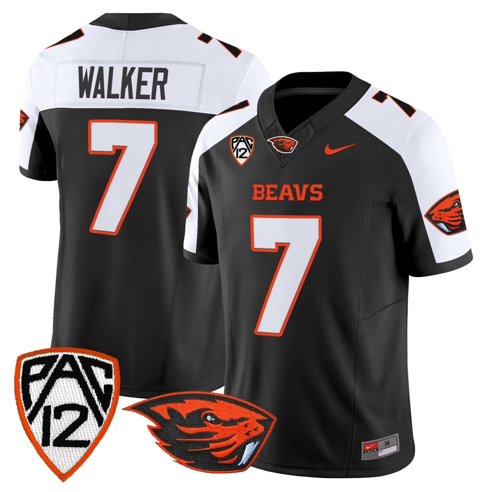 Oregon State Beavers 2025 Vapor Limited Jersey - All Stitched - Image 24