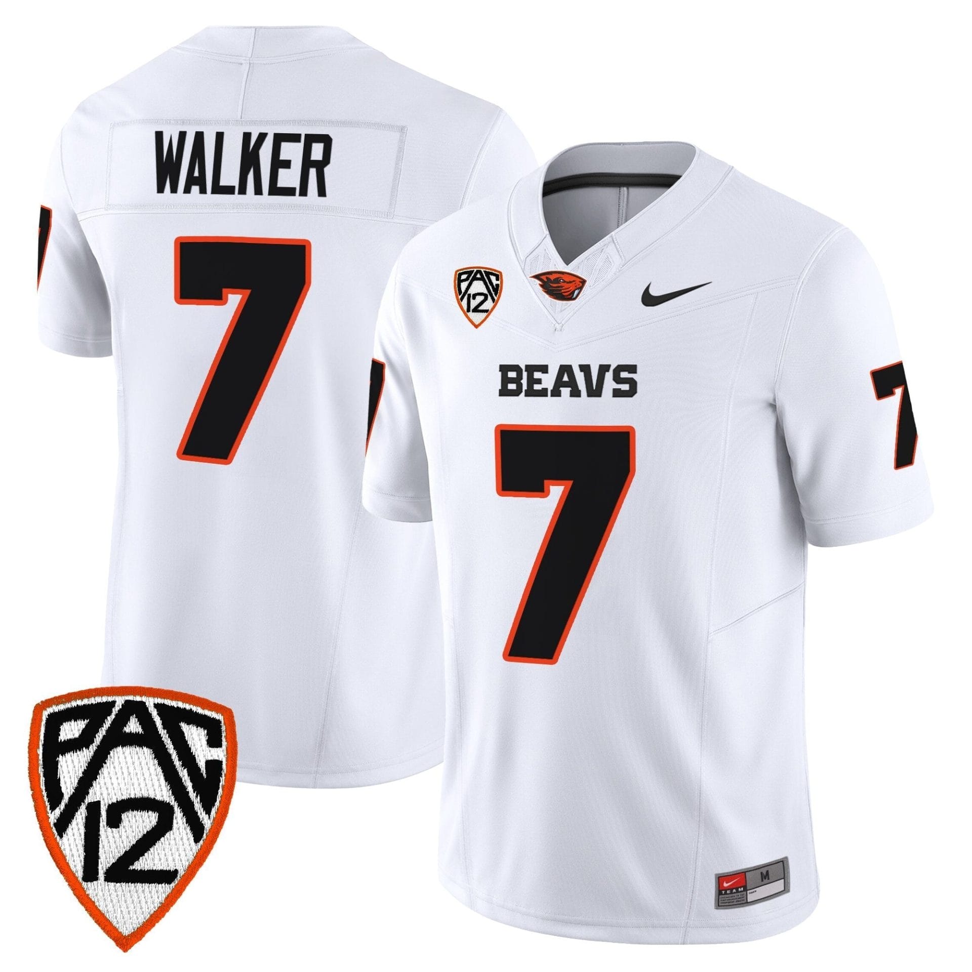 Oregon State Beavers 2025 Vapor Limited Jersey - All Stitched - Image 7