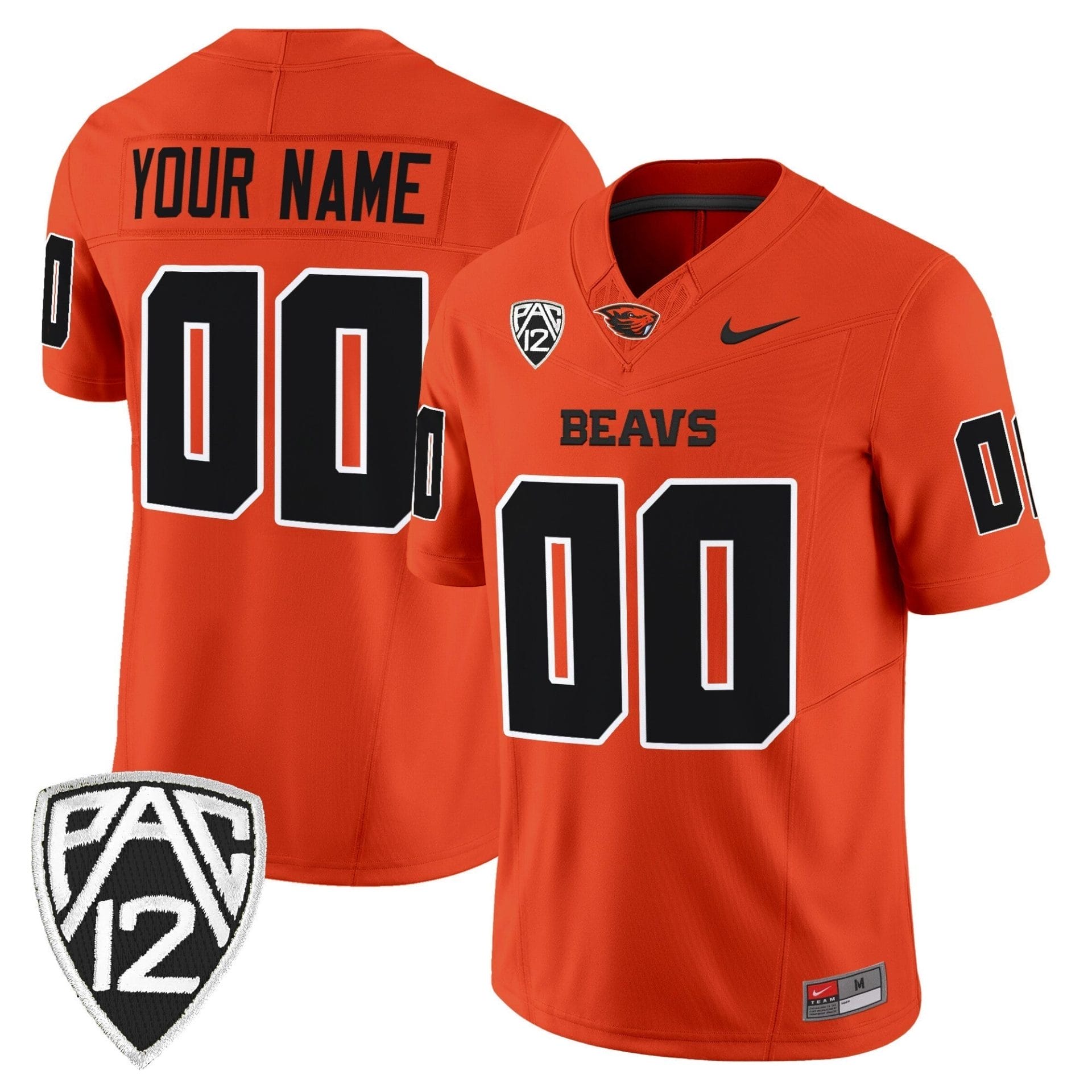Custom Oregon State Beavers Jersey Name, Number 2025 Vapor Limited All Stitched - Image 2
