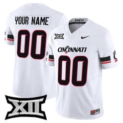 Alternative view of Custom Cincinnati Bearcats Jersey Name, Number 2025 Vapor Limited All Stitched