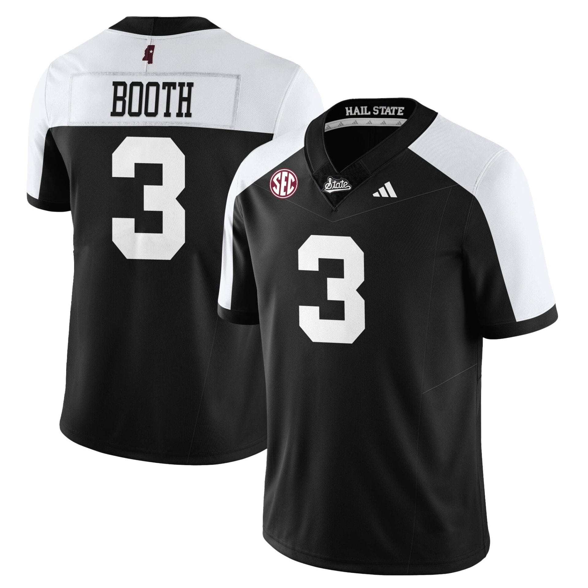 Mississippi State Football "Darkness" Limited Jersey - All Stitched - Image 11
