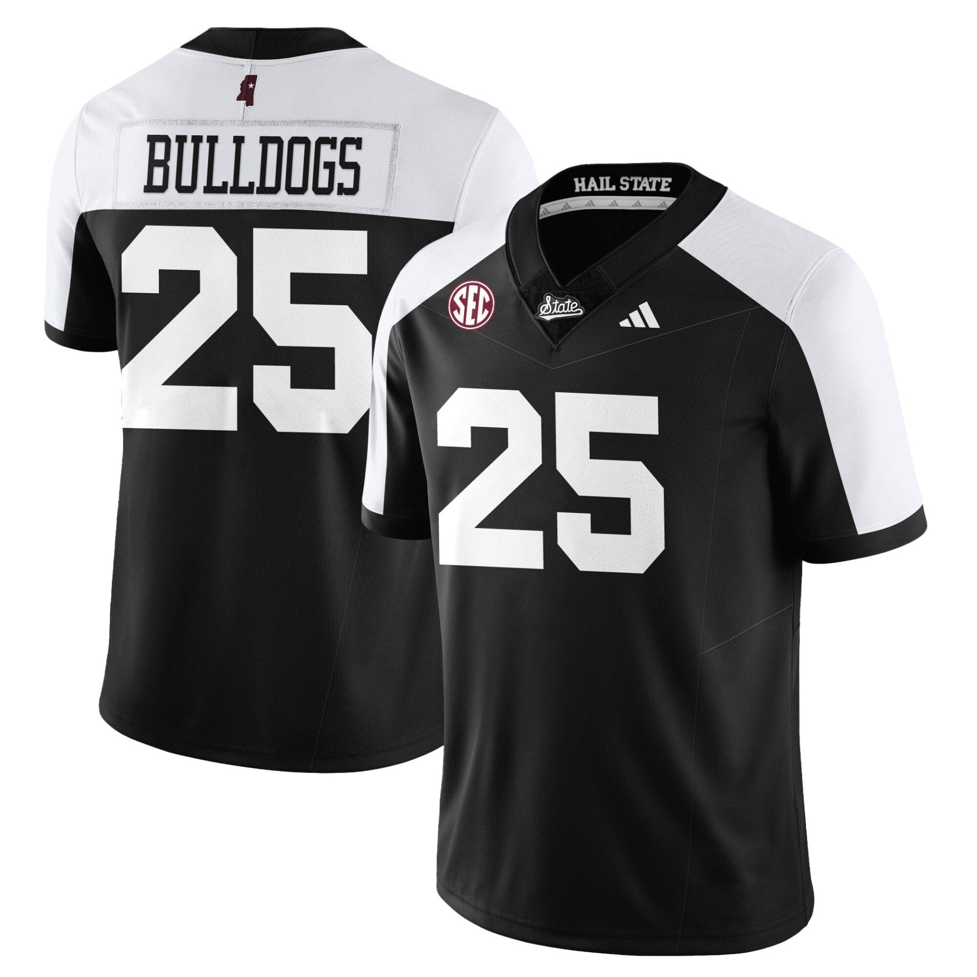 Mississippi State Football "Darkness" Limited Jersey - All Stitched - Image 3