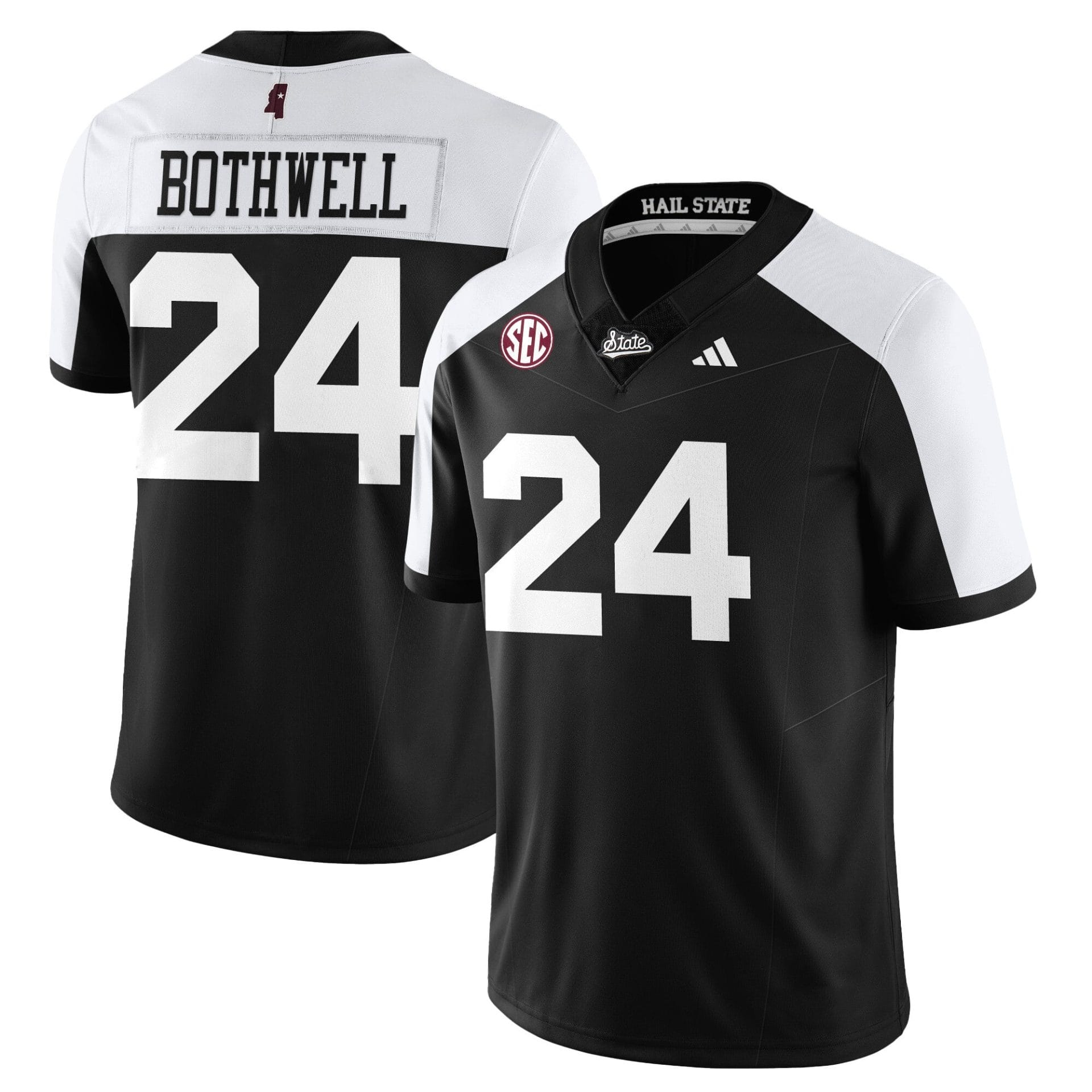 Mississippi State Football "Darkness" Limited Jersey - All Stitched - Image 5