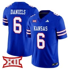 Alternative view of Kansas Jayhawks 2025 Vapor Limited Jersey - All Stitched