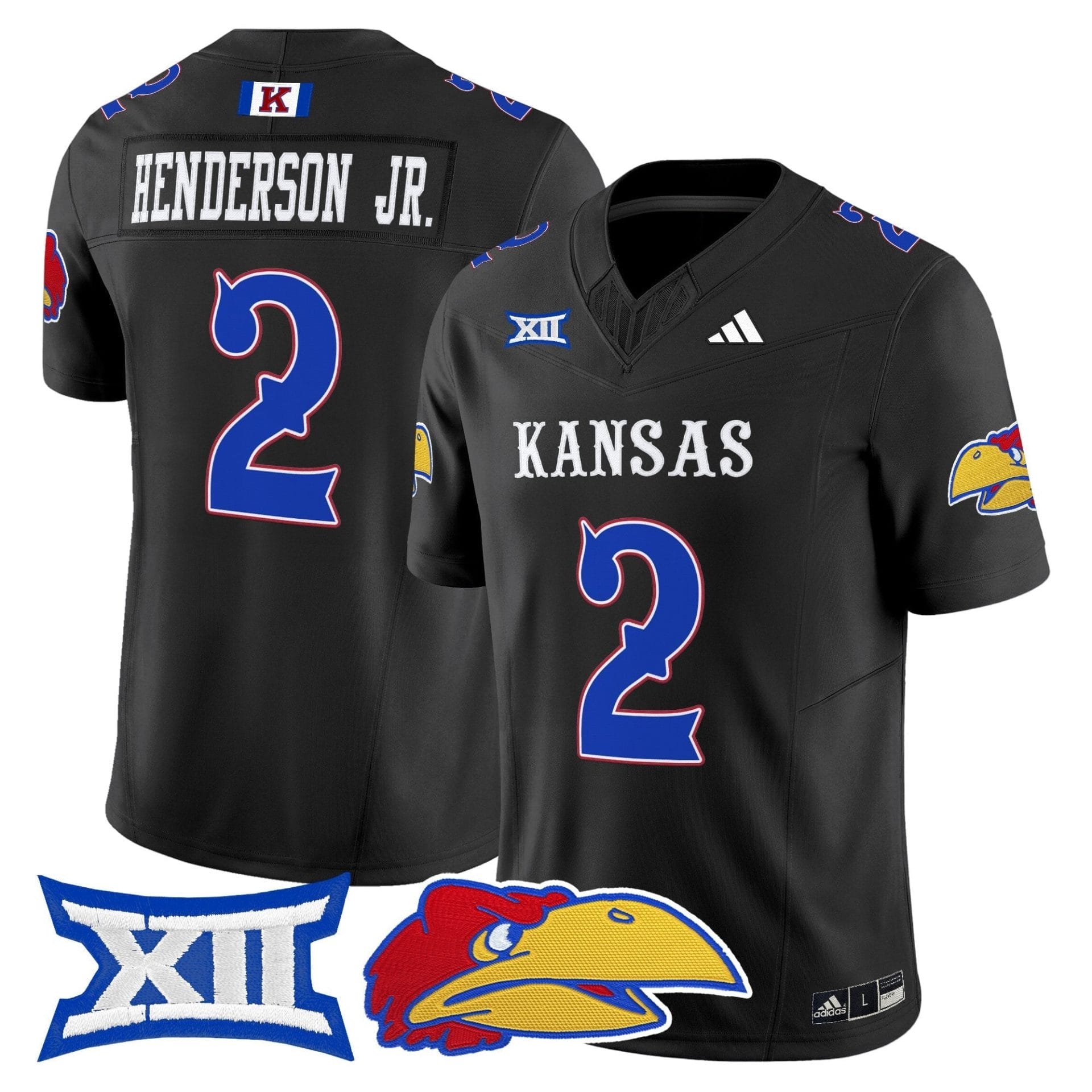 Kansas Jayhawks 2025 Vapor Limited Jersey - All Stitched - Image 39