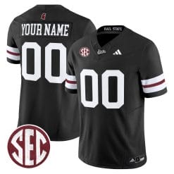 Custom Mississippi State Bulldogs Jersey 'Dark Mode' Vapor Limited Stitched All Colors