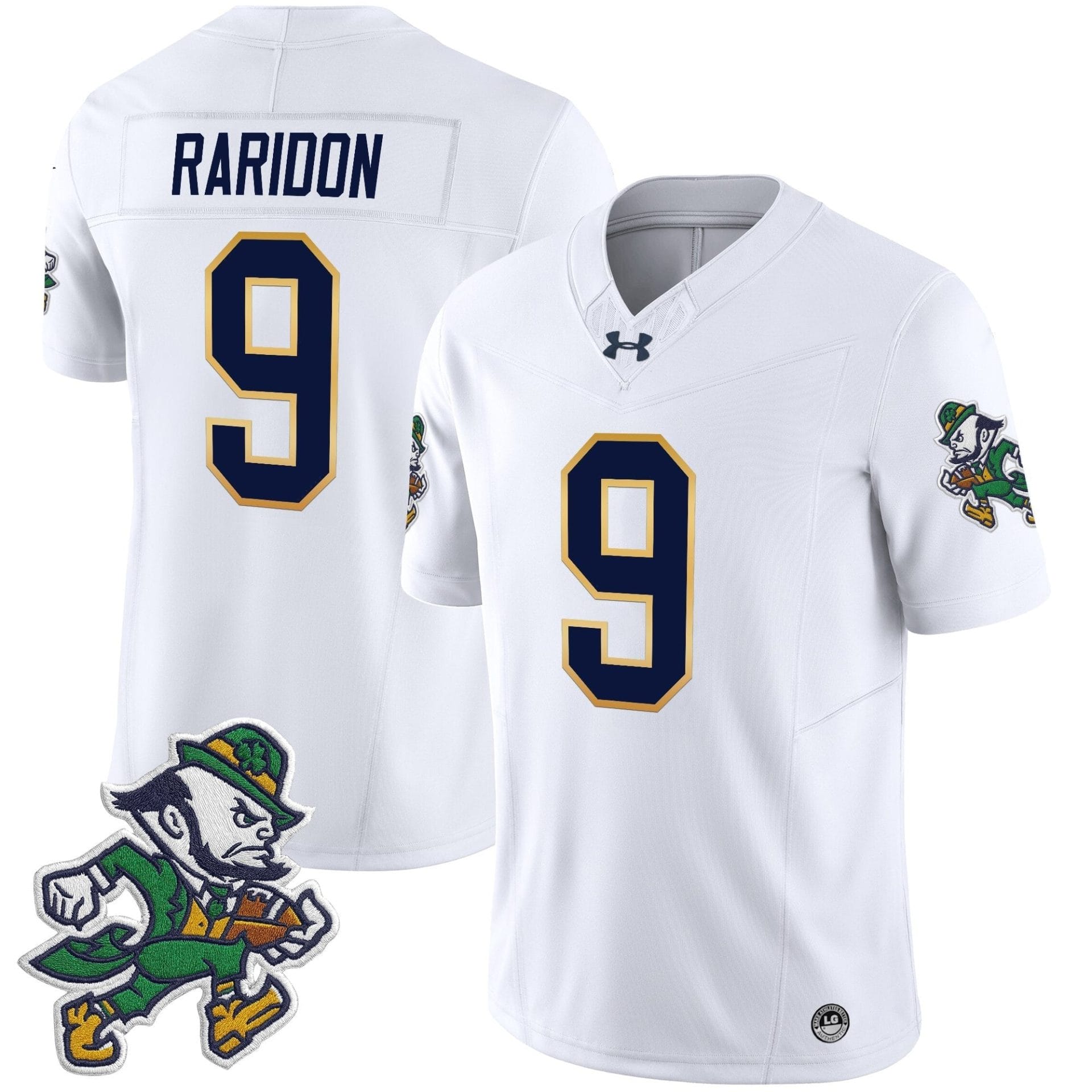 Notre Dame Fighting Irish 2025 'Gridiron Leprechaun Edition' Vapor Limited Jersey – All Stitched - Image 32