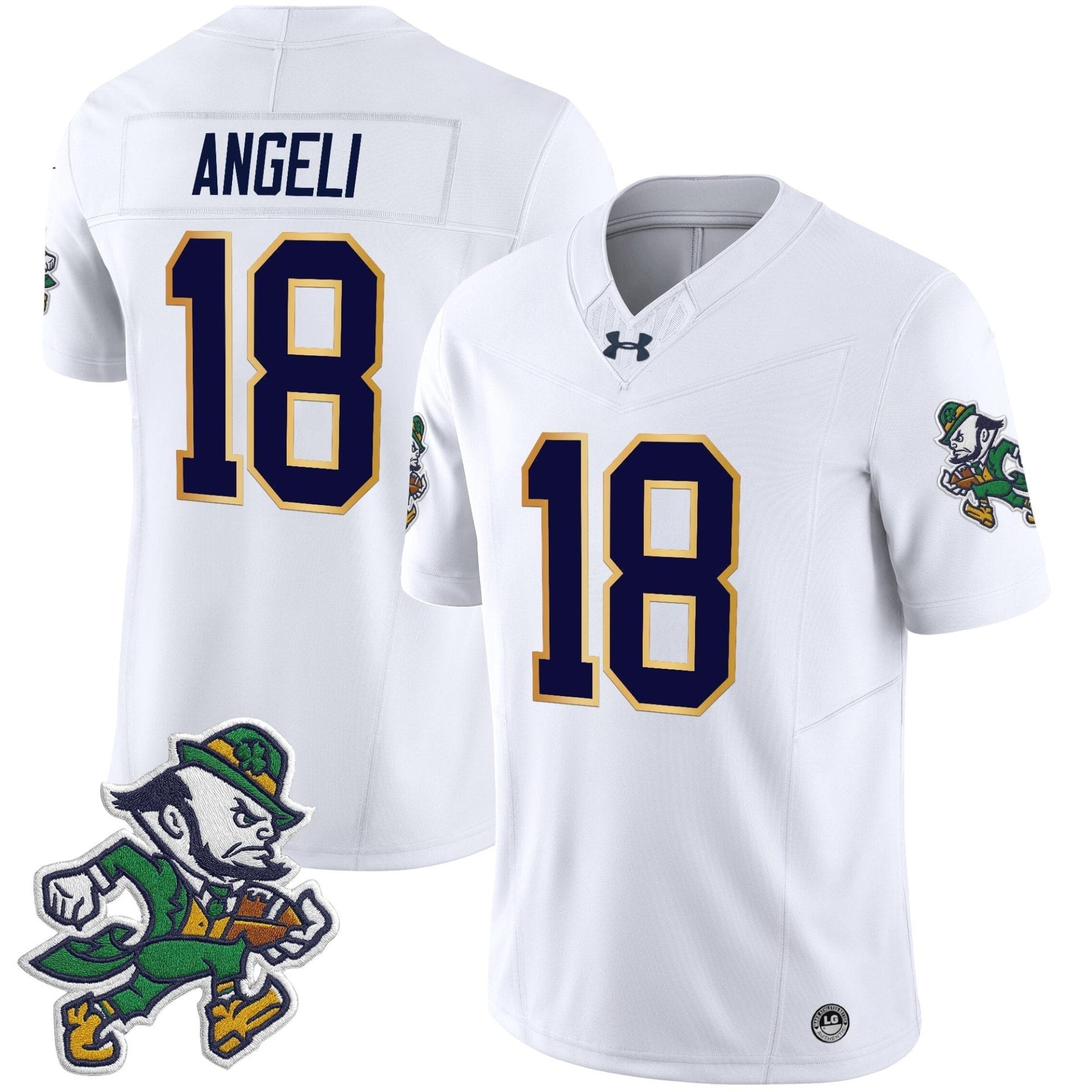 Notre Dame Fighting Irish 2025 'Gridiron Leprechaun Edition' Vapor Limited Jersey – All Stitched - Image 28