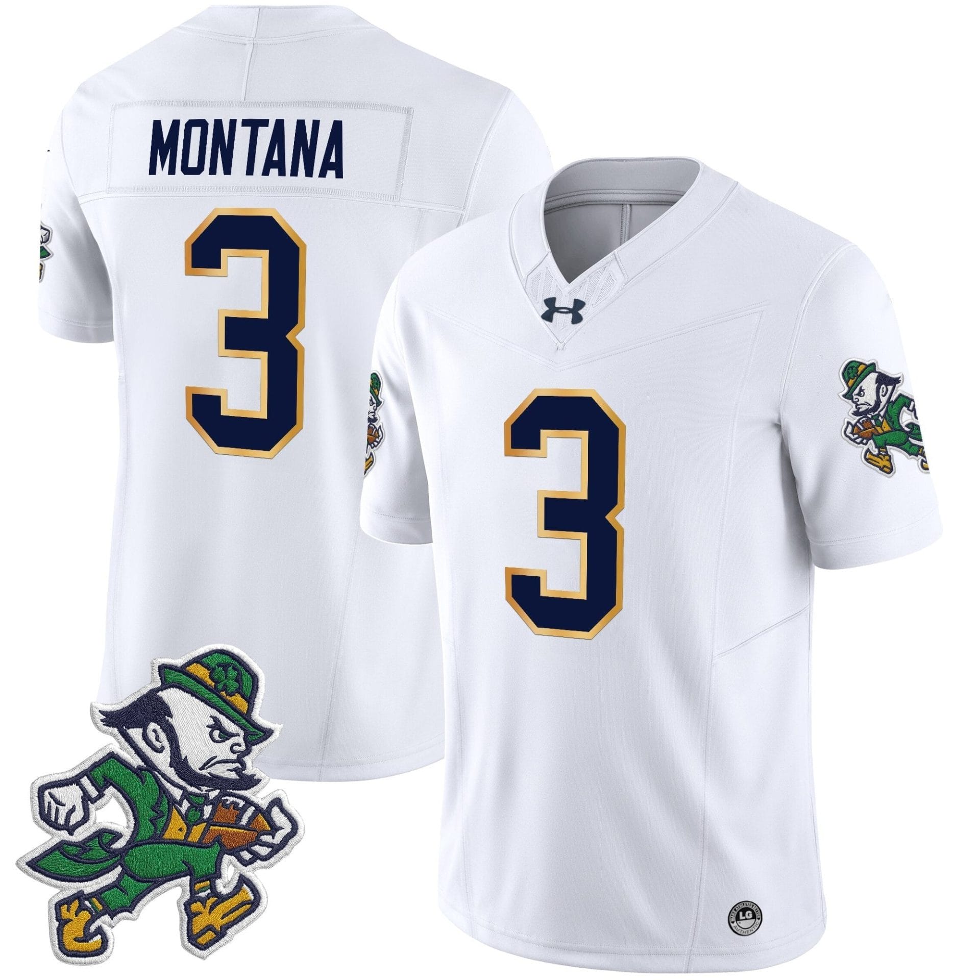 Notre Dame Fighting Irish 2025 'Gridiron Leprechaun Edition' Vapor Limited Jersey – All Stitched - Image 35