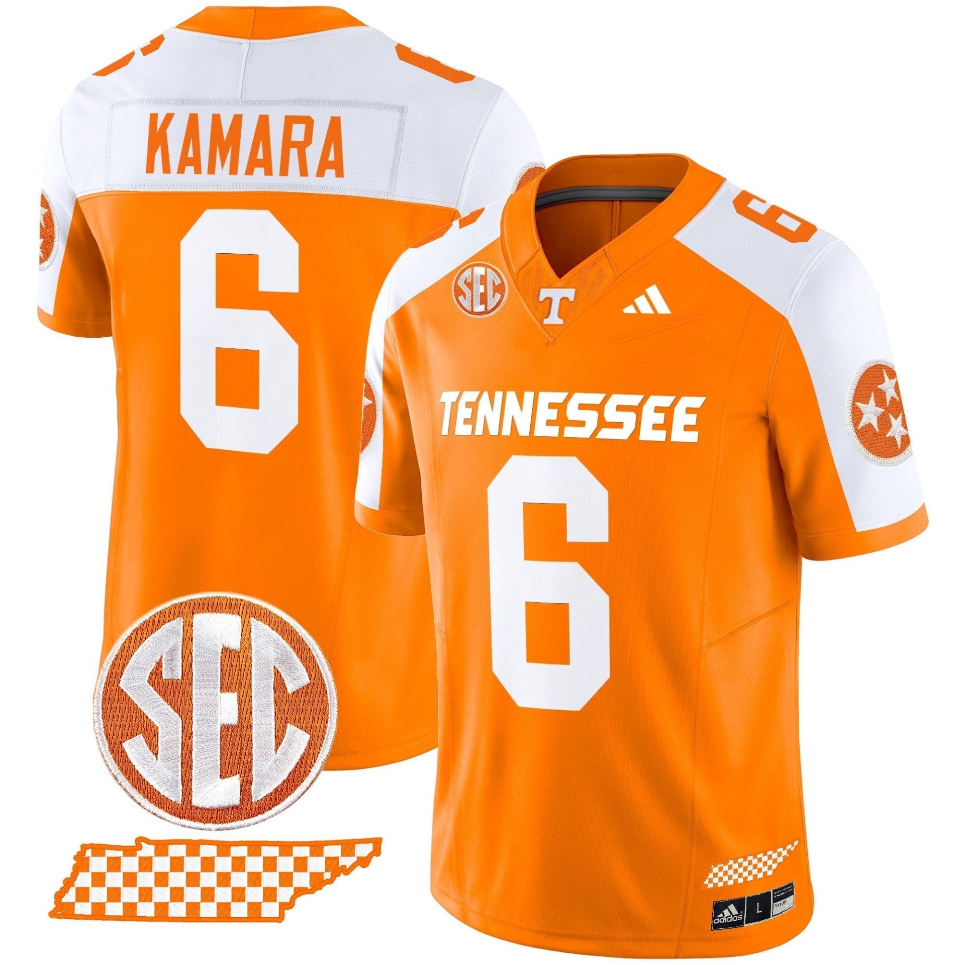 Tennessee Volunteers 2025 Vapor Limited Jersey V2 - All Stitched - Image 37