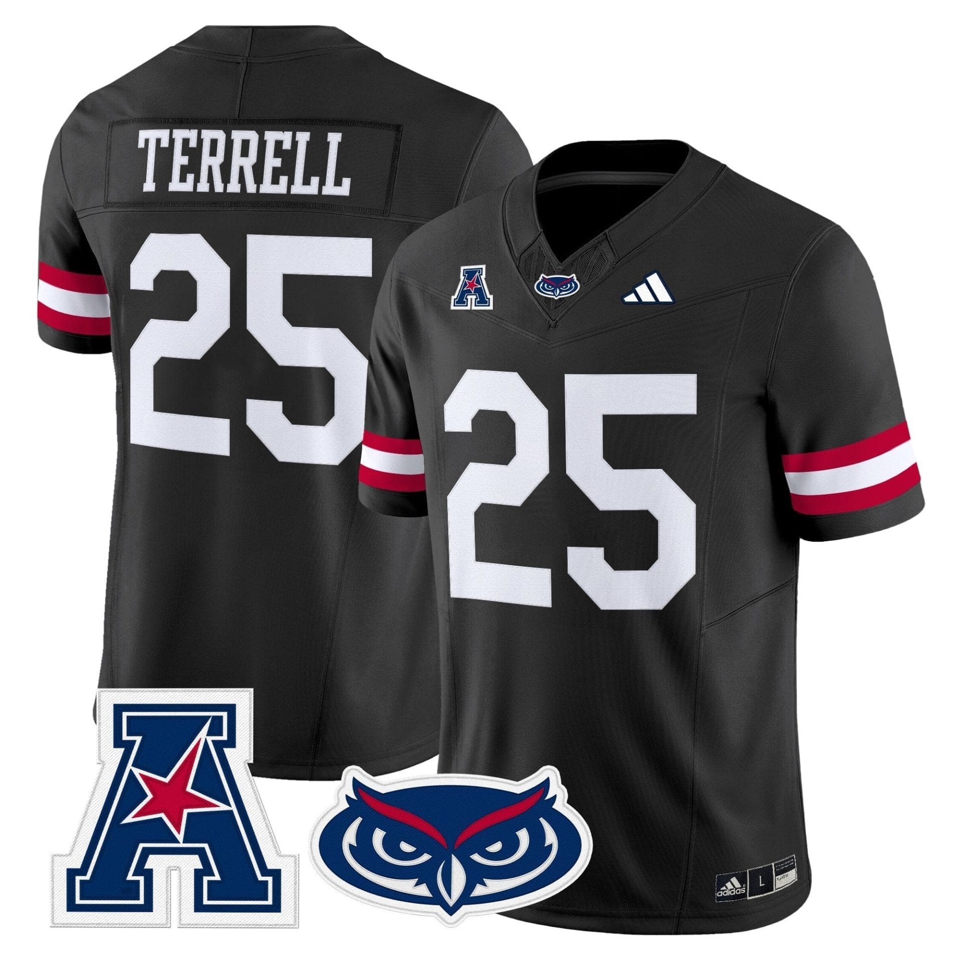 Florida Atlantic Owls 2025 Vapor Limited Jersey - All Stitched - Image 43