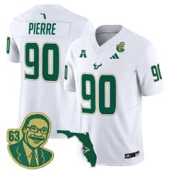 Alternative view of South Florida Bulls 'Lee Roy Selmon Legacy Edition' Vapor Limited Jersey - All Stitched