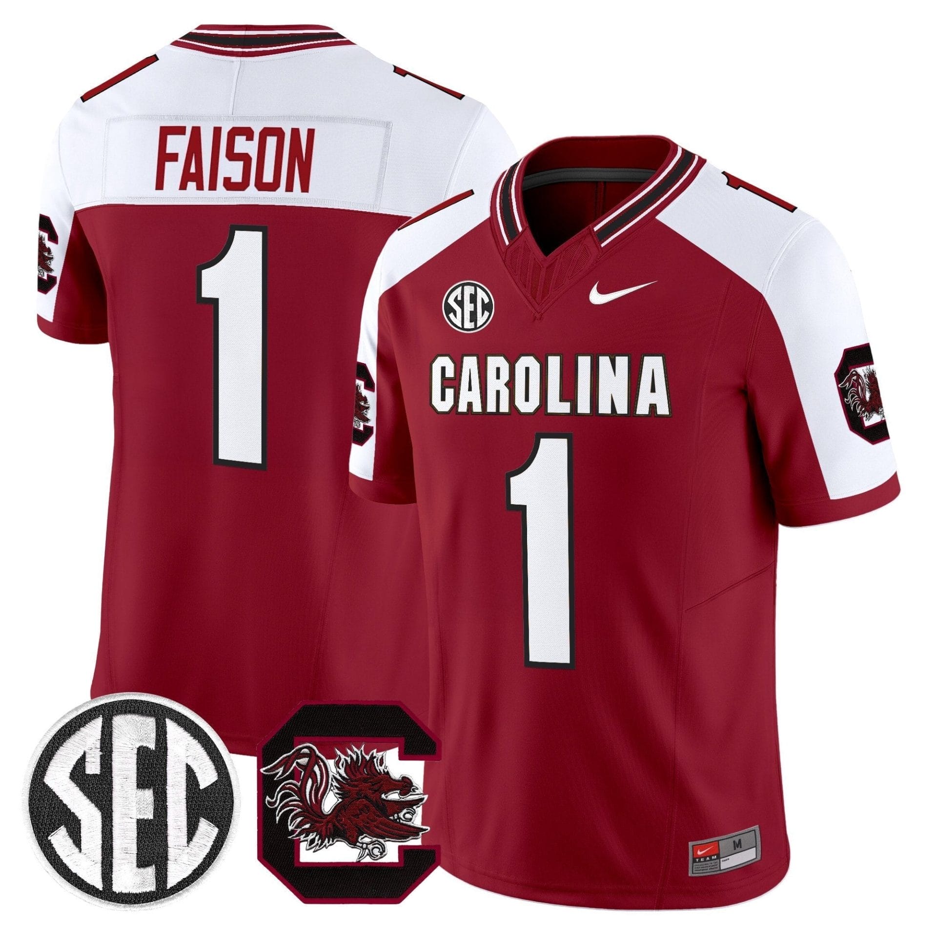 South Carolina Gamecocks 'Rebrand 2026' Vapor Limited Jersey - All Stitched - Image 20