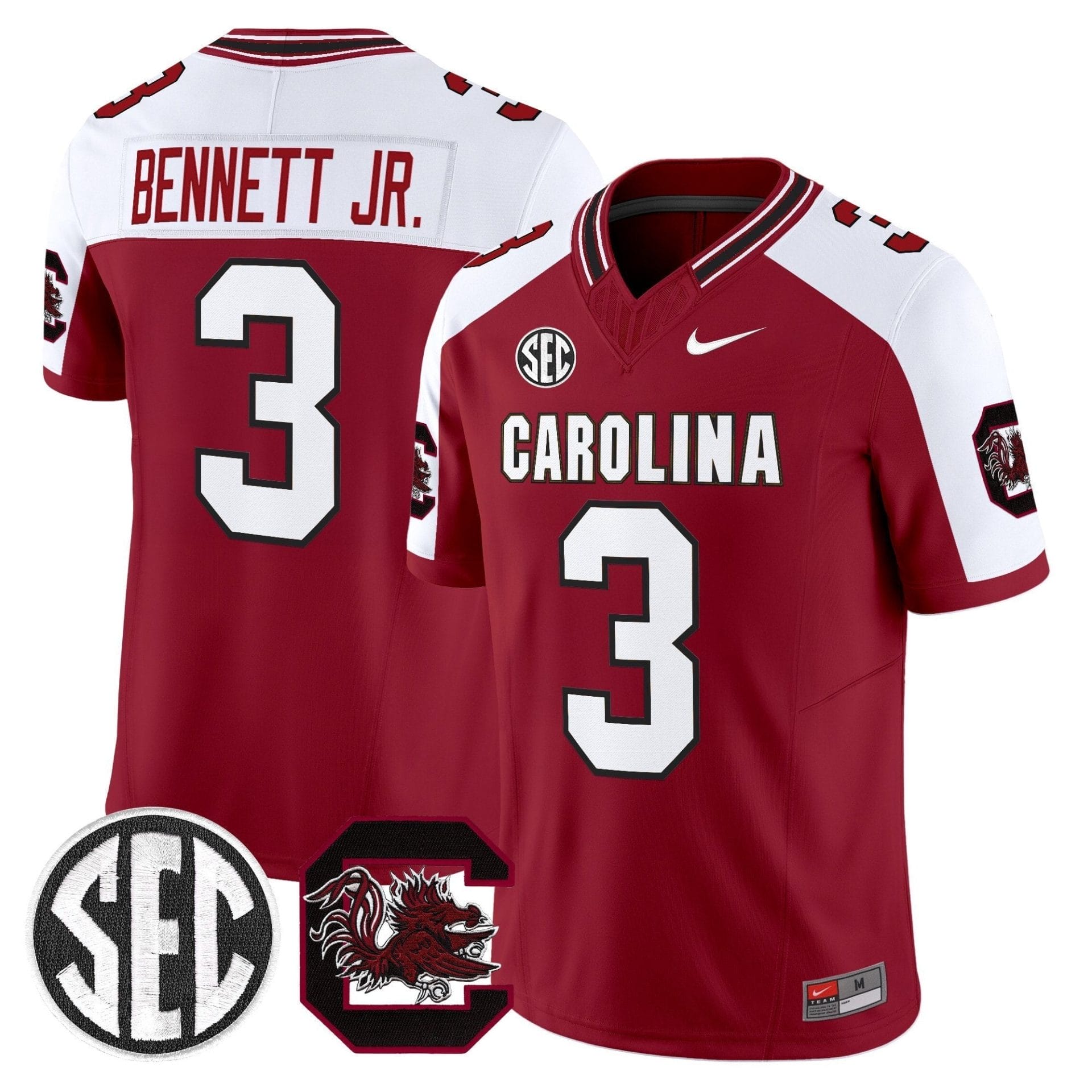 South Carolina Gamecocks 'Rebrand 2026' Vapor Limited Jersey - All Stitched - Image 18