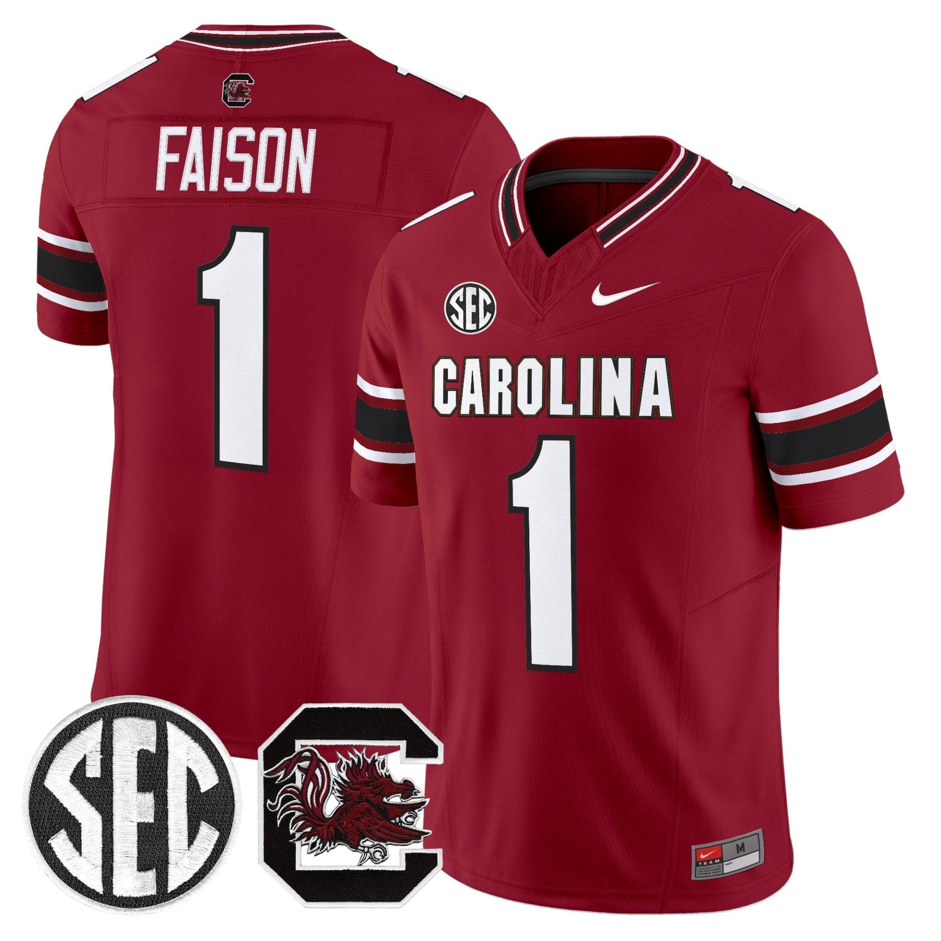 South Carolina Gamecocks 'Rebrand 2026' Vapor Limited Jersey - All Stitched - Image 43