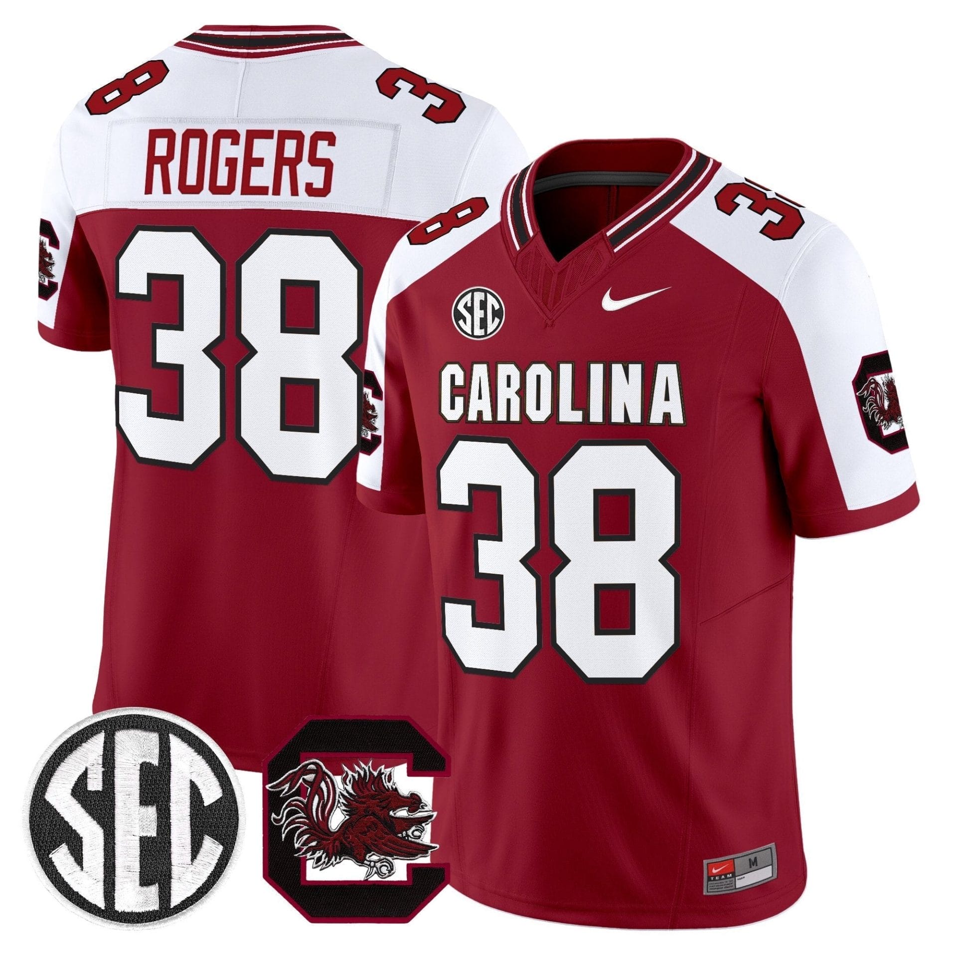 South Carolina Gamecocks 'Rebrand 2026' Vapor Limited Jersey - All Stitched - Image 17