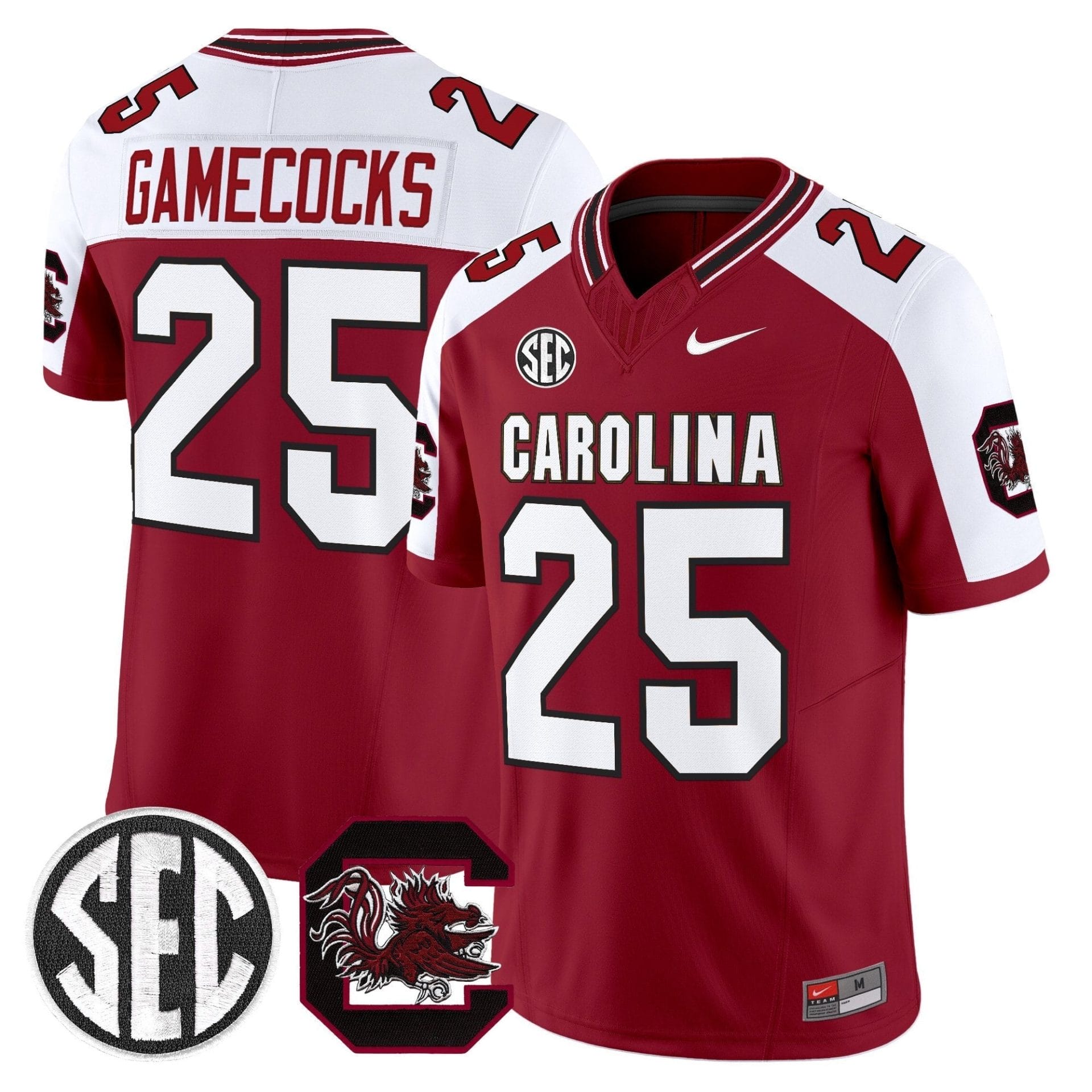 South Carolina Gamecocks 'Rebrand 2026' Vapor Limited Jersey - All Stitched - Image 22