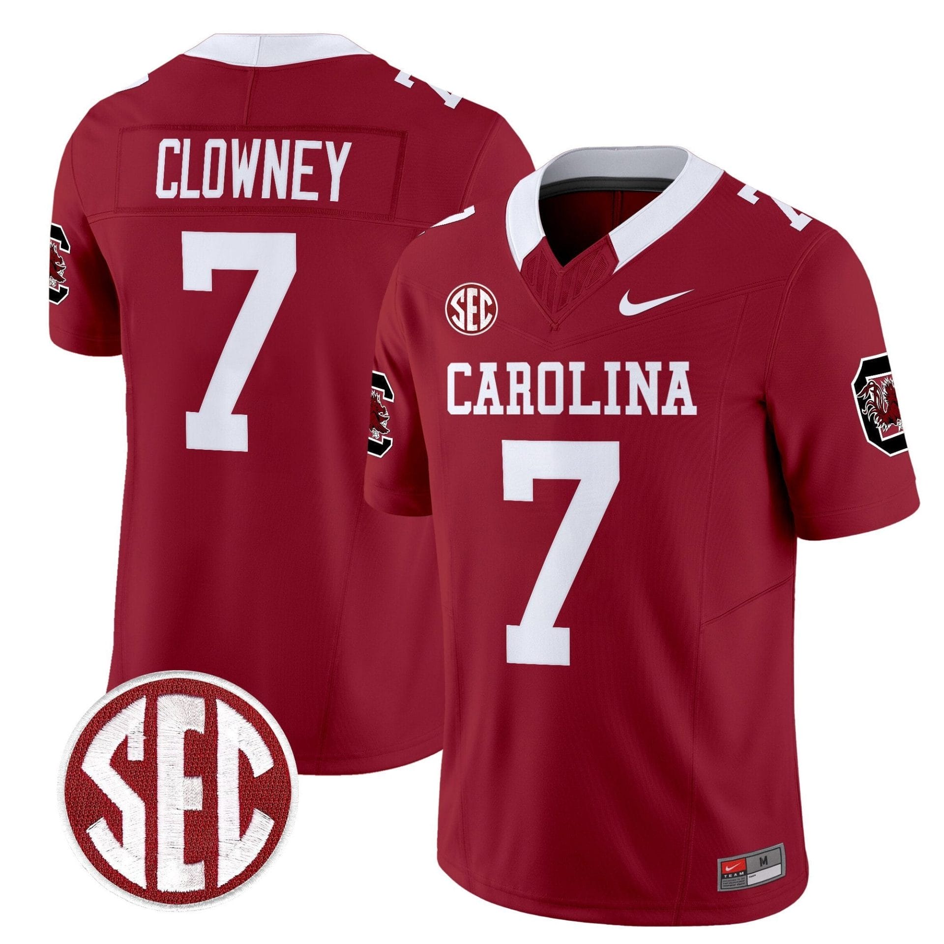 South Carolina Gamecocks 1980 Throwback Vapor Limited Jersey – Rebrand 2026 – All Stitched - Image 37