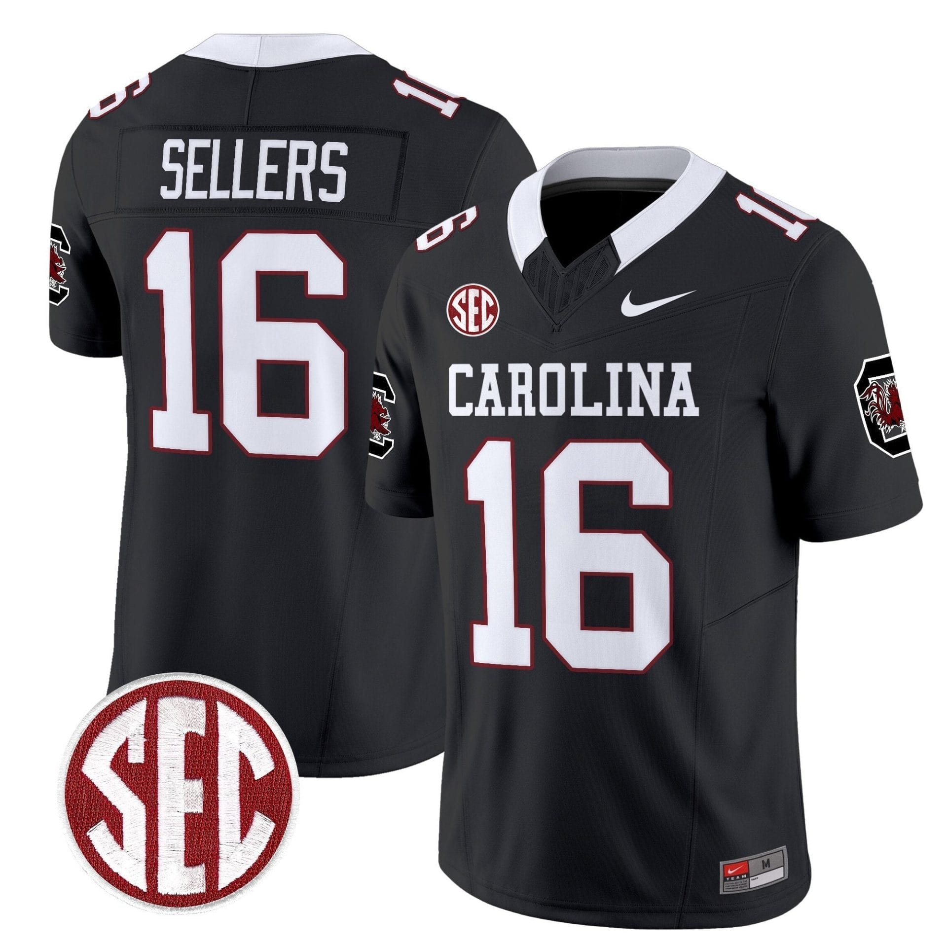 South Carolina Gamecocks 1980 Throwback Vapor Limited Jersey – Rebrand 2026 – All Stitched - Image 3