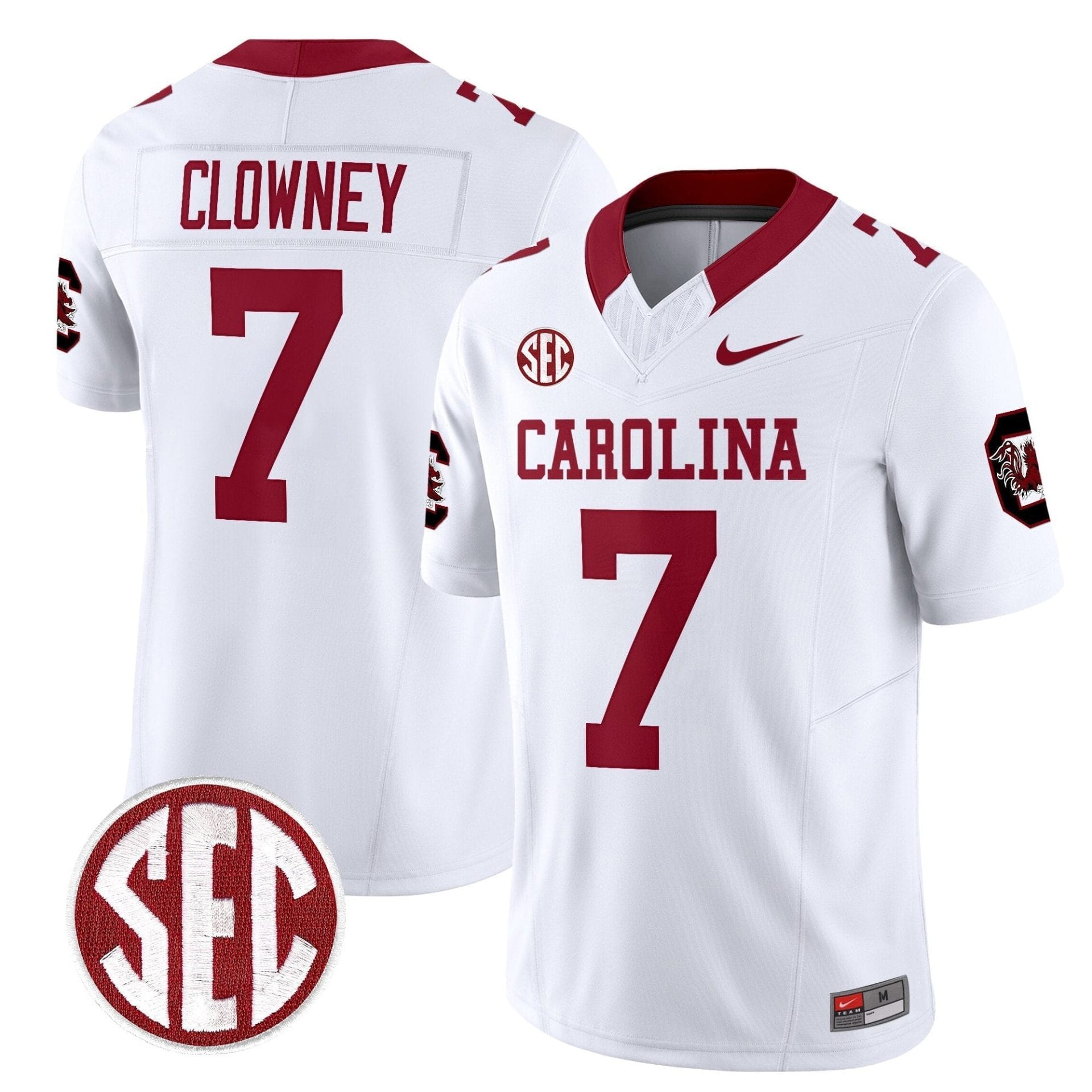South Carolina Gamecocks 1980 Throwback Vapor Limited Jersey – Rebrand 2026 – All Stitched - Image 43