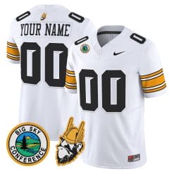Alternative view of Idaho Vandals 1975 Throwback Vapor Limited Custom Jersey - All Stitched