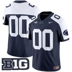 Alternative view of Penn State Nittany Lions 2025 Vapor Limited Custom Jersey V2 - All Stitched